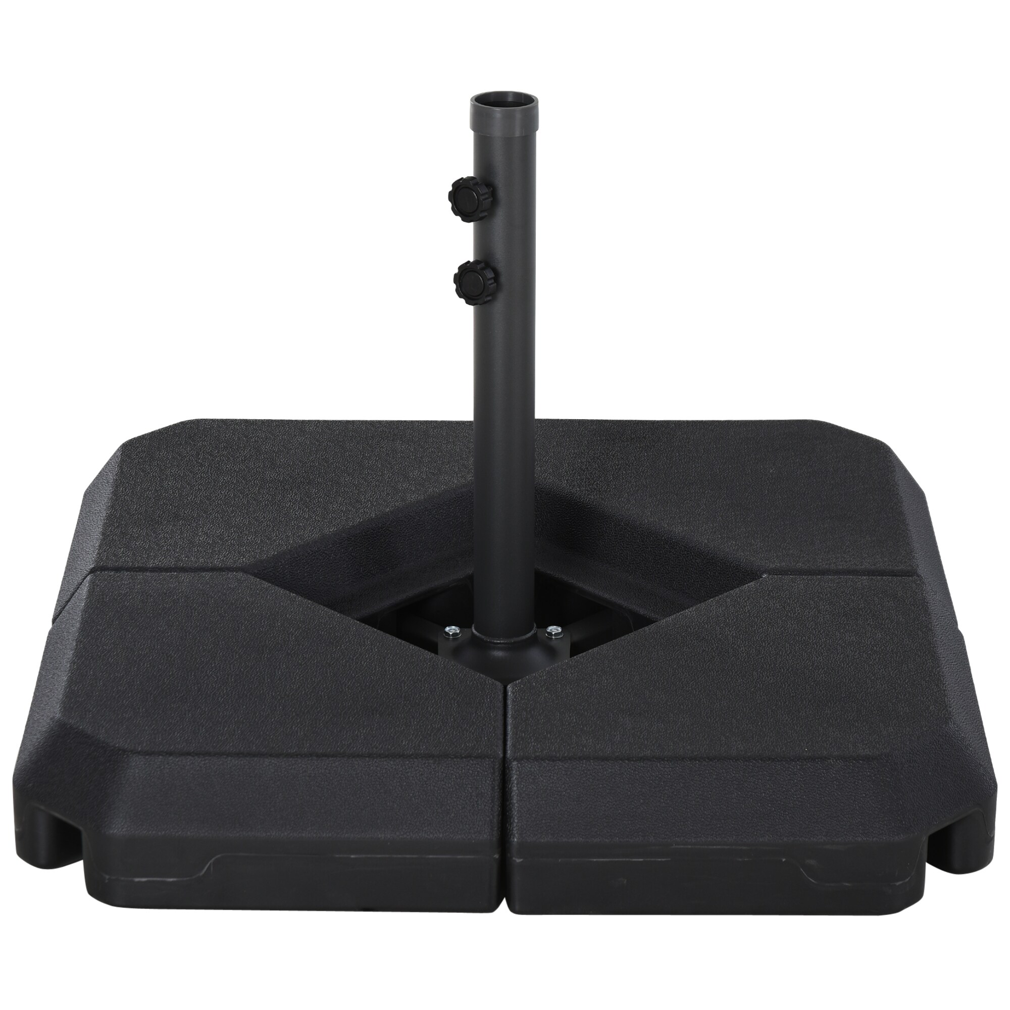 Kahomvis AOS-QP109-076 Umbrella Base Black Patio Umbrella Base