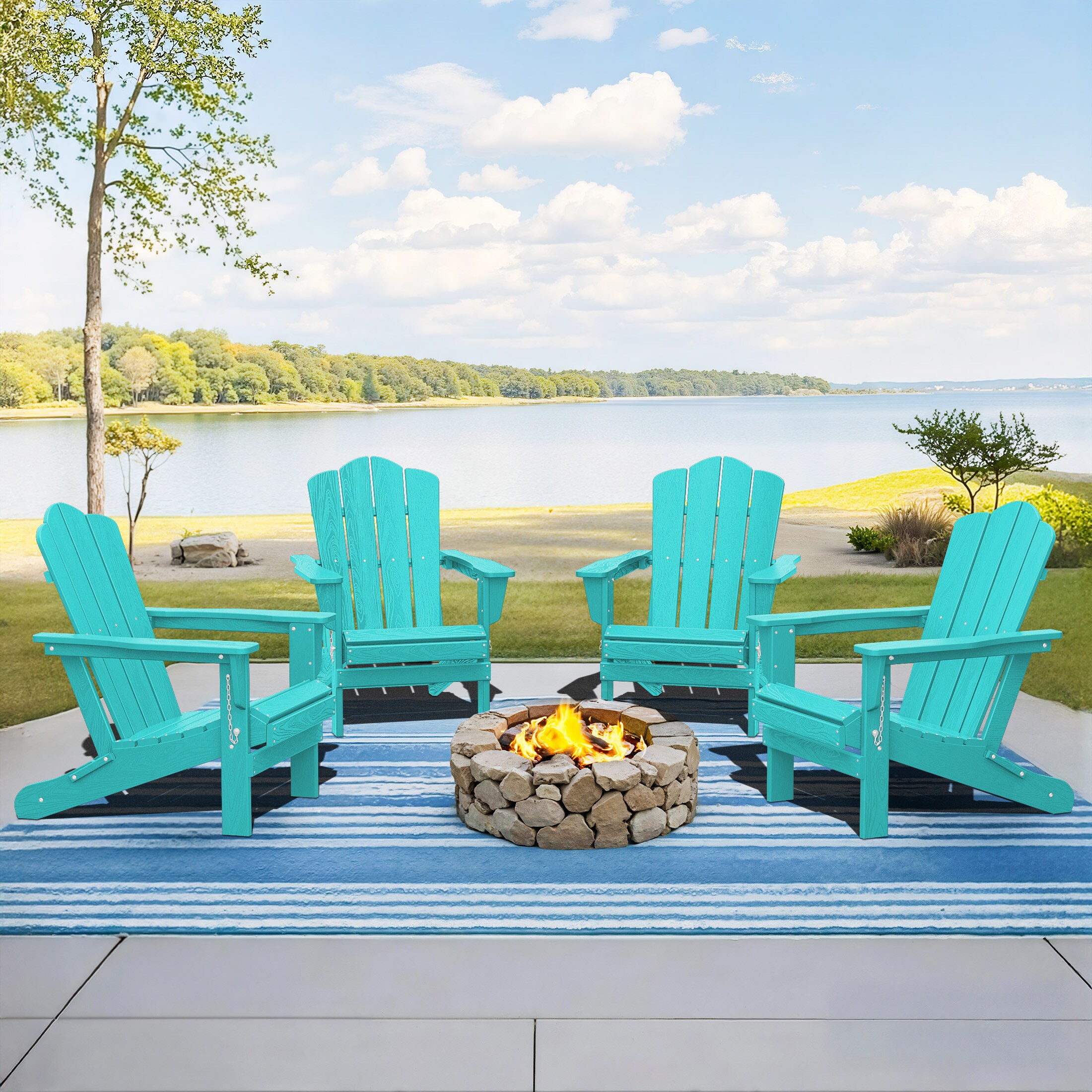 JEAREY PEYD04-PB Patio-Chairs - View #2