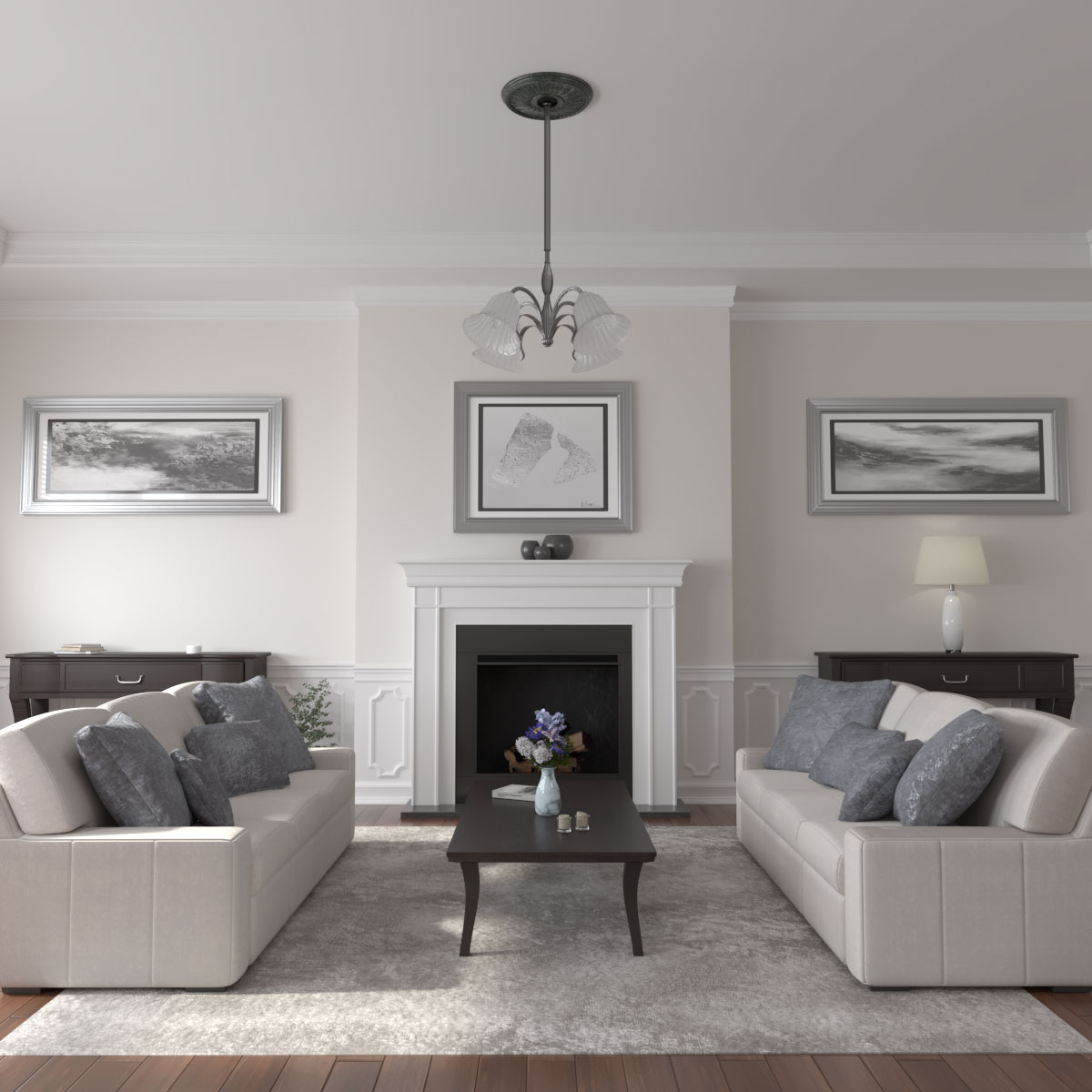 Ekena Millwork CM20BE1PTC Ceiling-Medallions - View #5