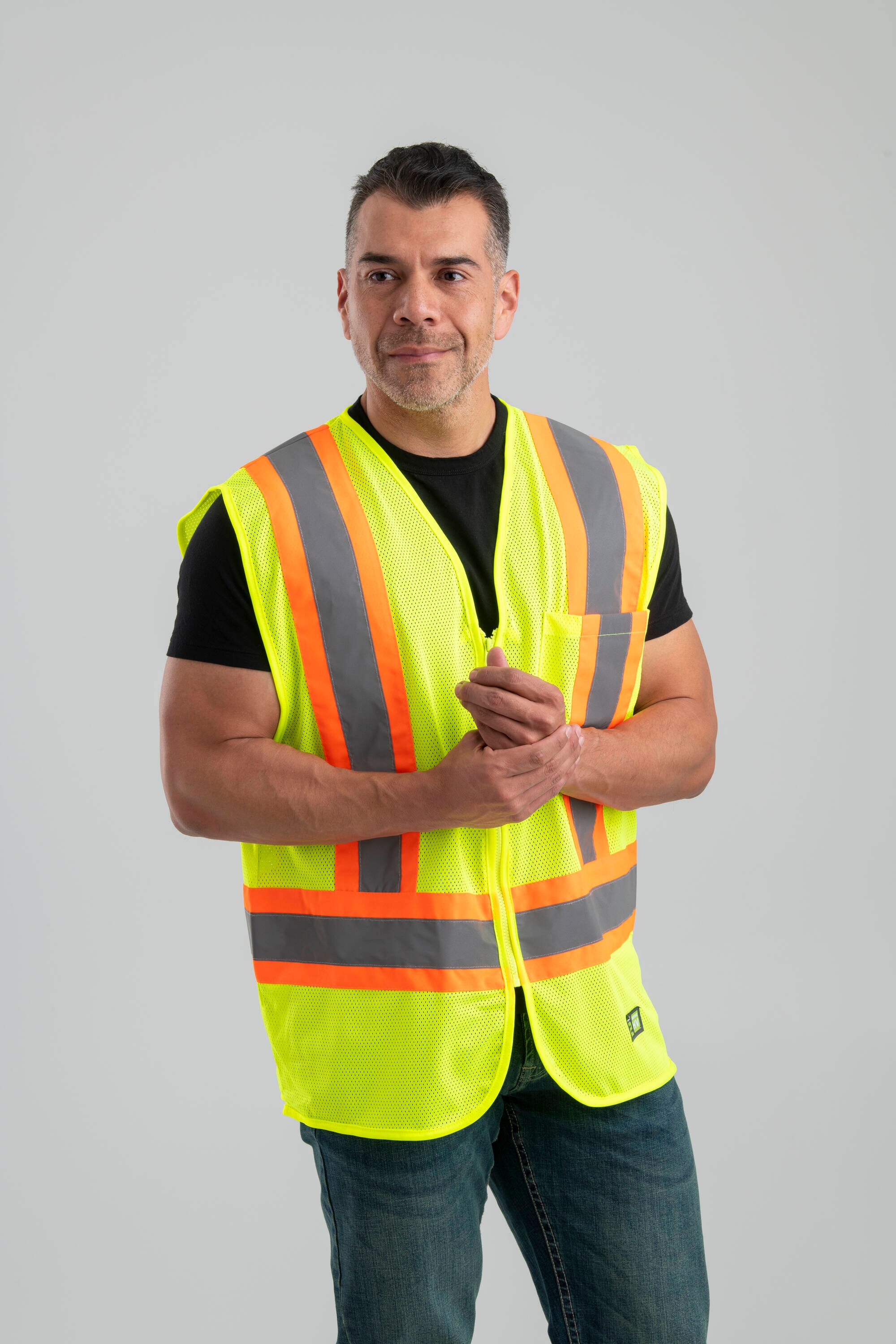BERNE APPAREL HVV046YWR560 Safety-Vests - View #3
