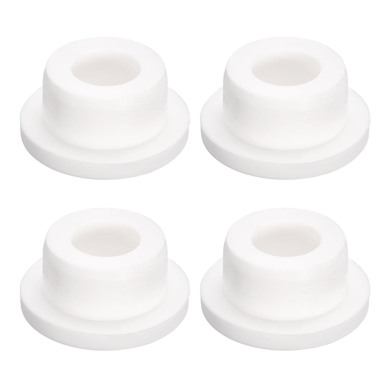 Unique Bargains 4pcs White Plug Holes Waterproof Rubber Button Plug for 22mm / 0.87inch Hole #S26051300UX4677