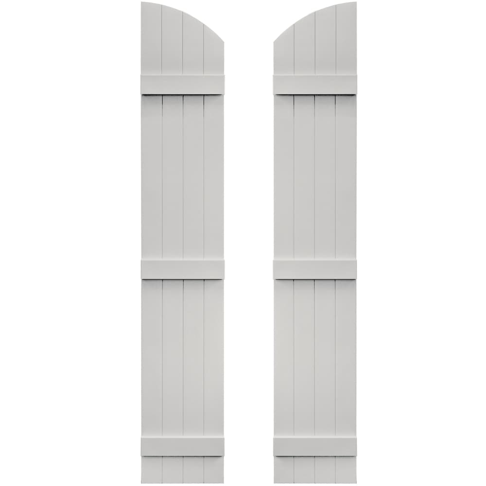 Vantage V5931477030 14.125-in W x 77.25-in H Paintable Paintable Board and batten Exterior Shutters ( 1.0 -Pack )