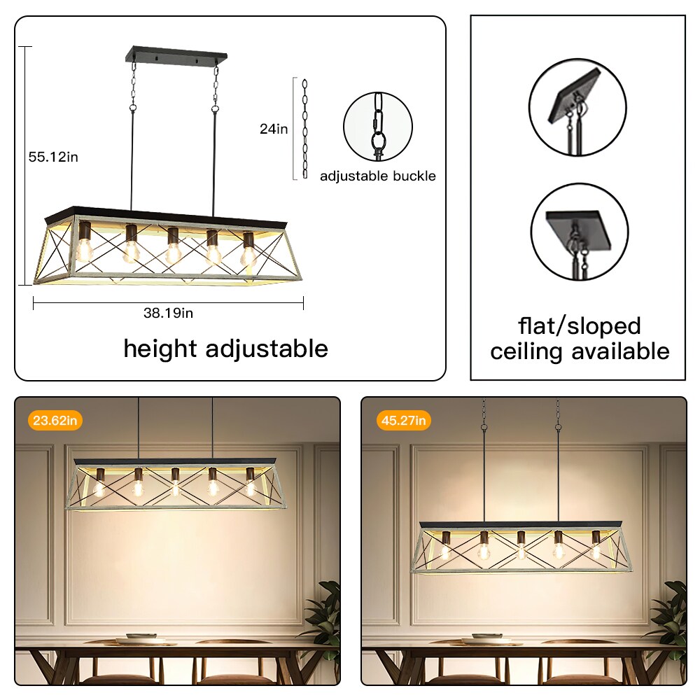Depuley WS-FND56-60B Pendant-Lights - View #3