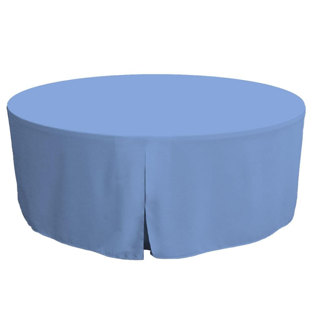 WestPoint Home 028828404503 Tablevogue Table Cover Collection Fitted Indoor/Outdoor Surf Table Cover for 72-in round