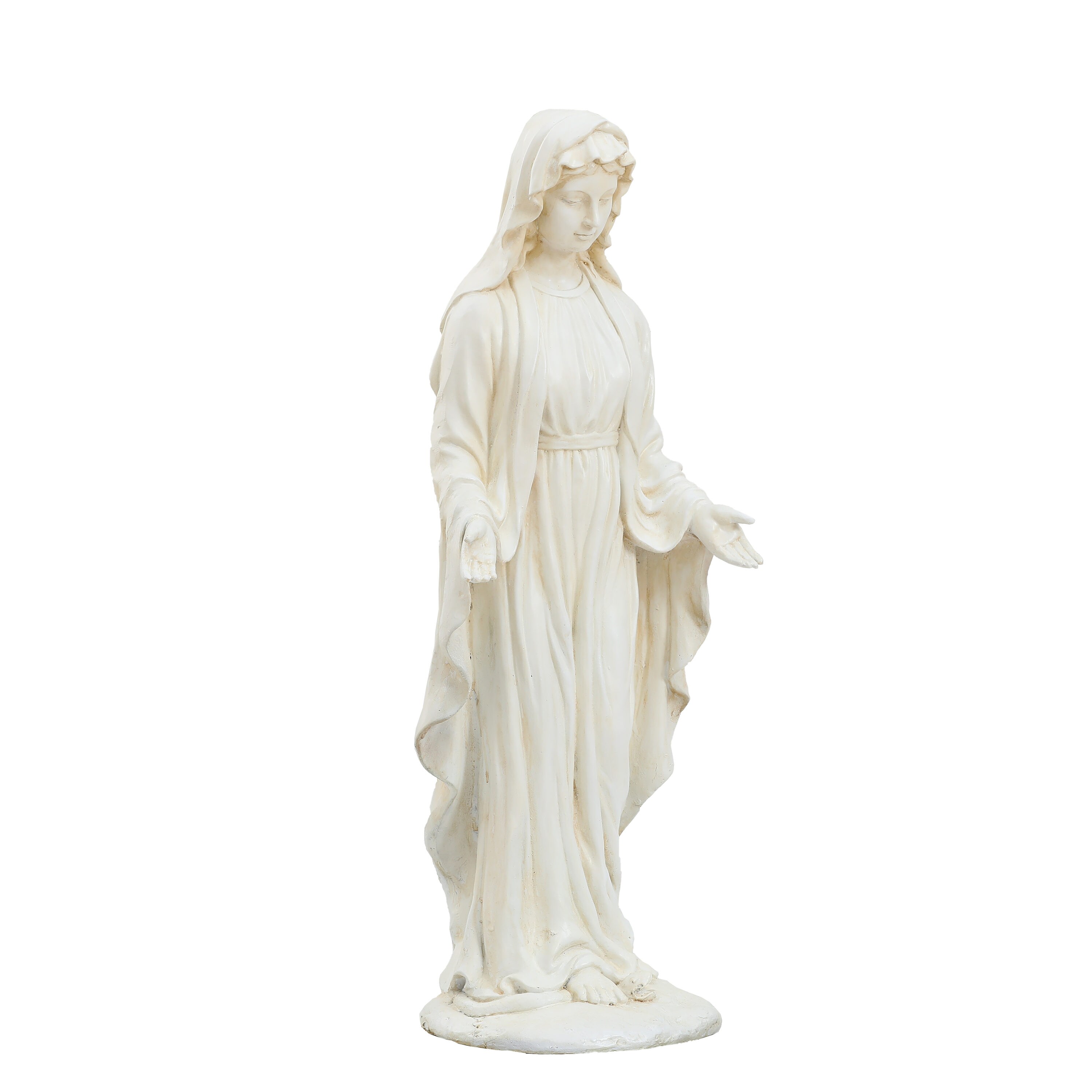 Luxen Home WH004-W Garden-Statue - View #4