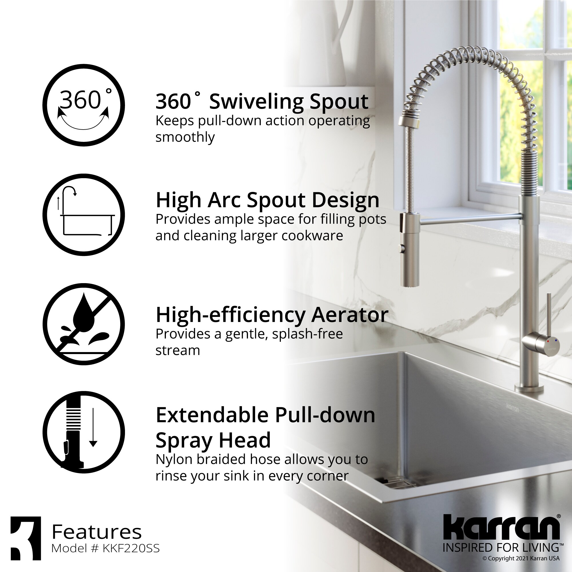 Karran KKF220SD35SS Kitchen-Faucets - View #5