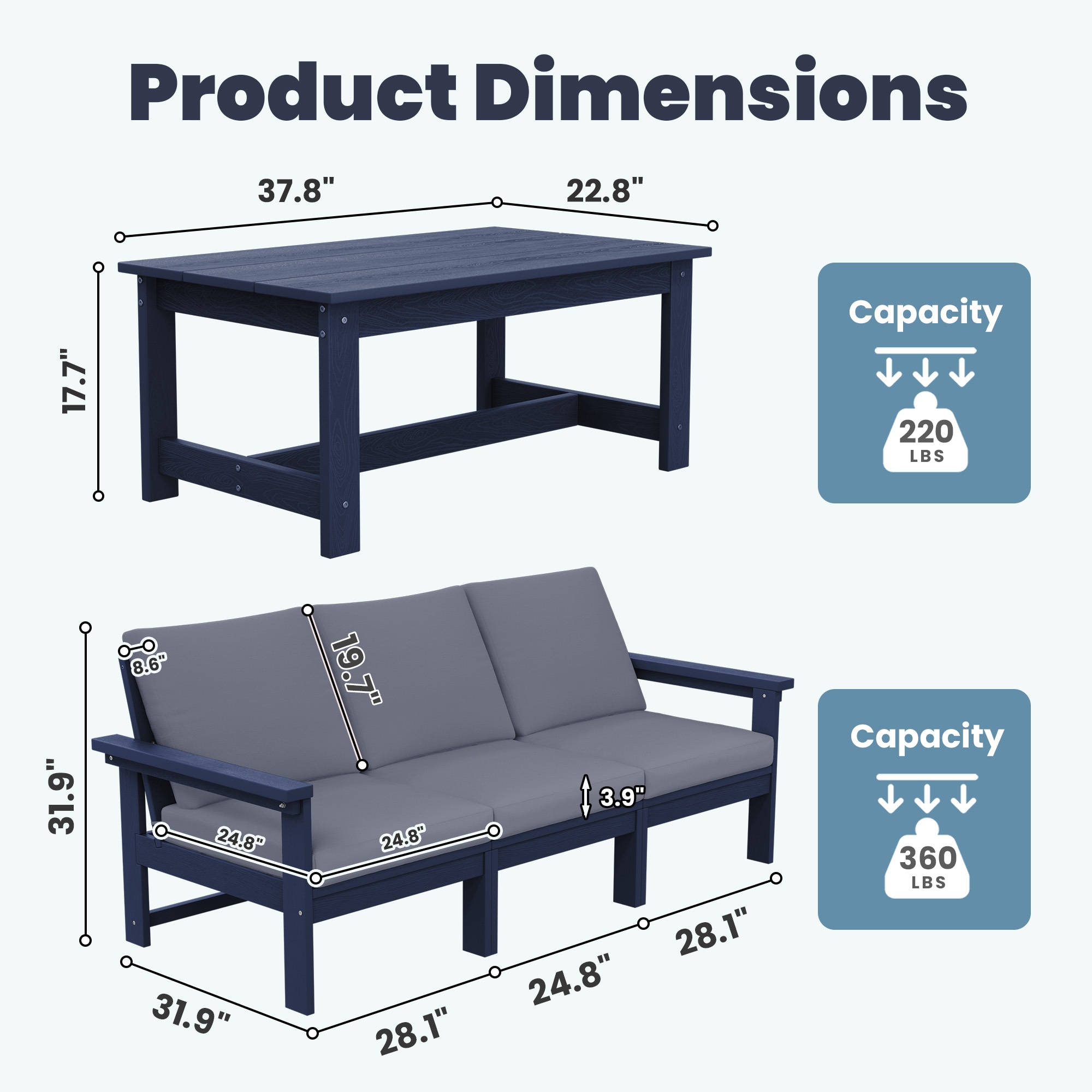 JEAREY PEZHSF06-BN Patio-Sofas-Daybeds - View #4