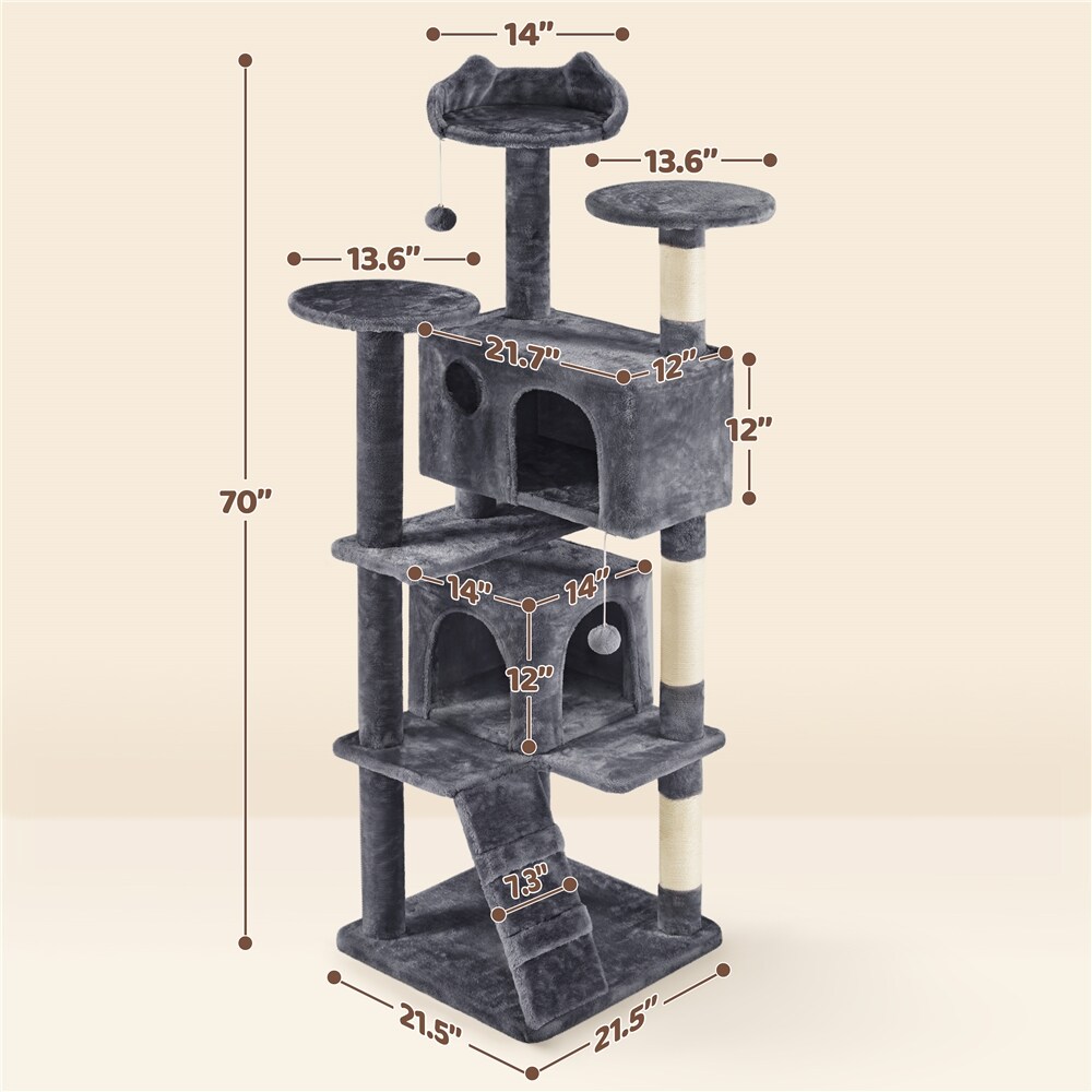 Yaheetech LS1BE70001 Cat-Trees - View #3