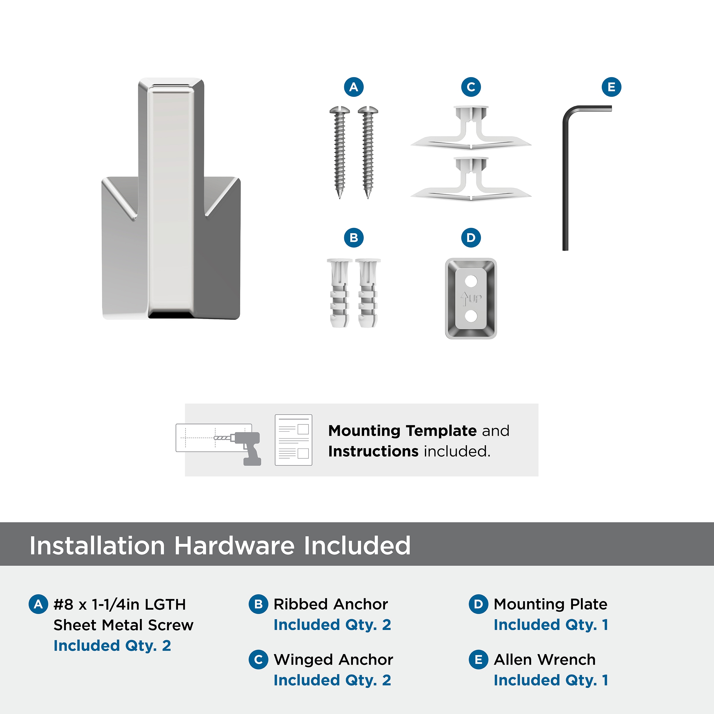 Amerock BH3600026 Robe-Hooks - View #7