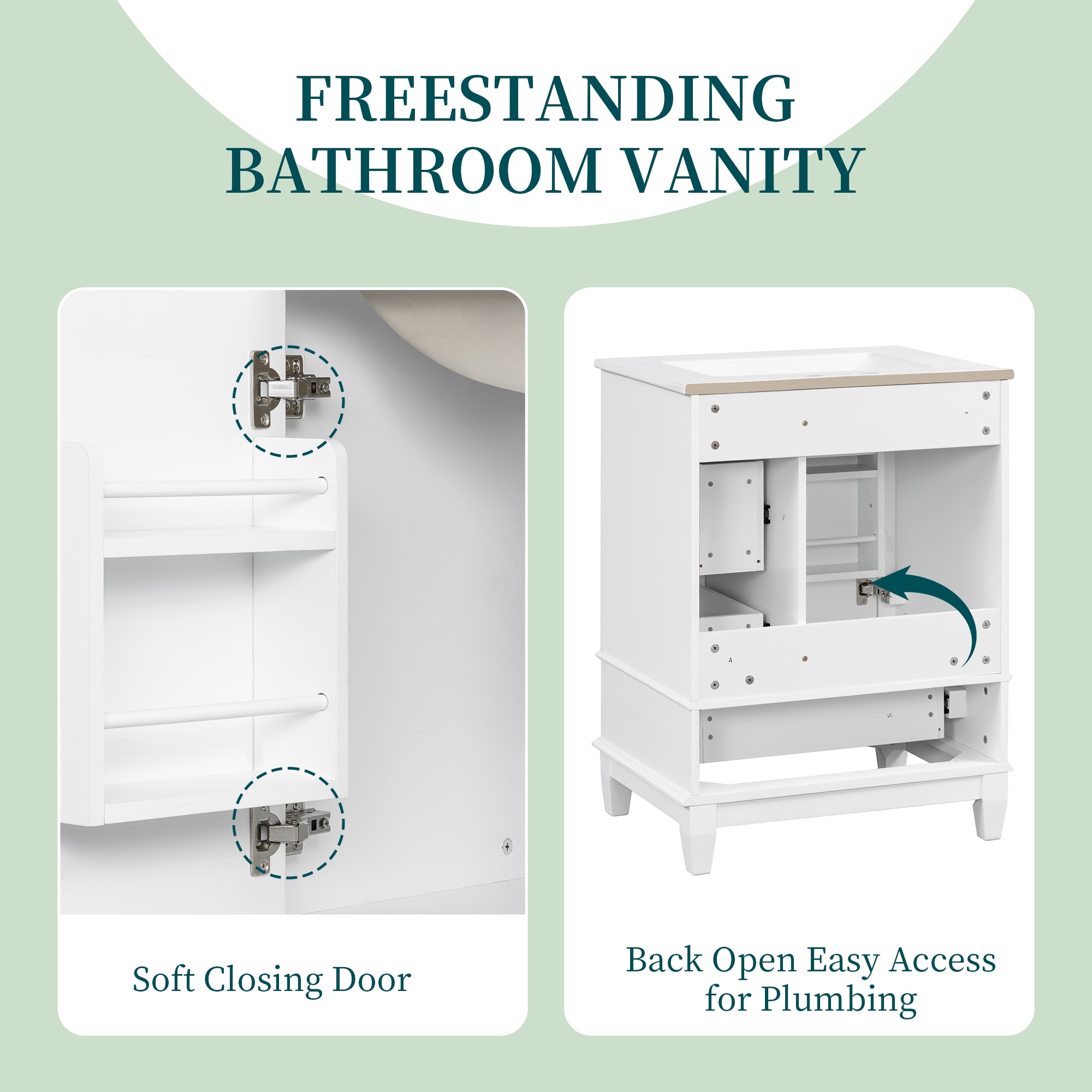 Dimakai DI-BY2967K3P Bath-Vanity-Combo - View #5
