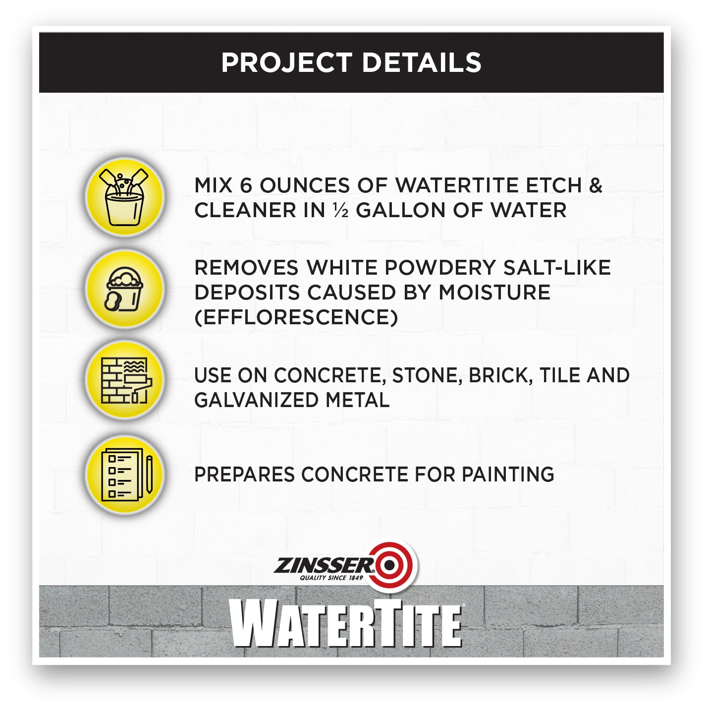 Zinsser 5082 Concrete-Preparation - View #3