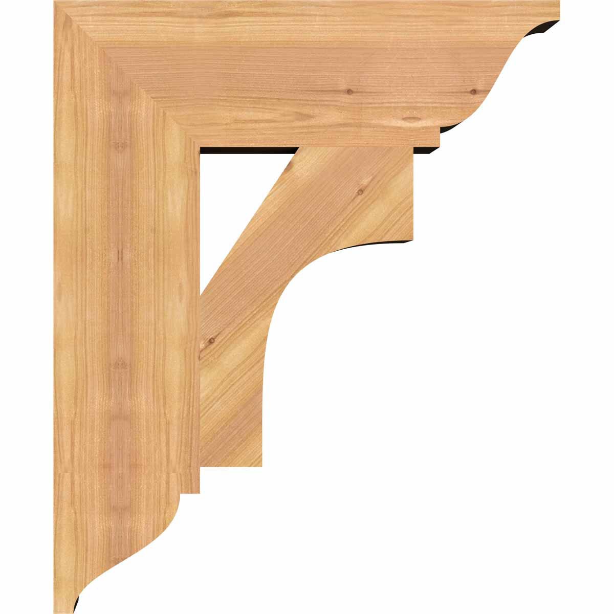 Ekena Millwork BKT06X20X24WTL01SWR Exterior-Brackets-Braces - View #3