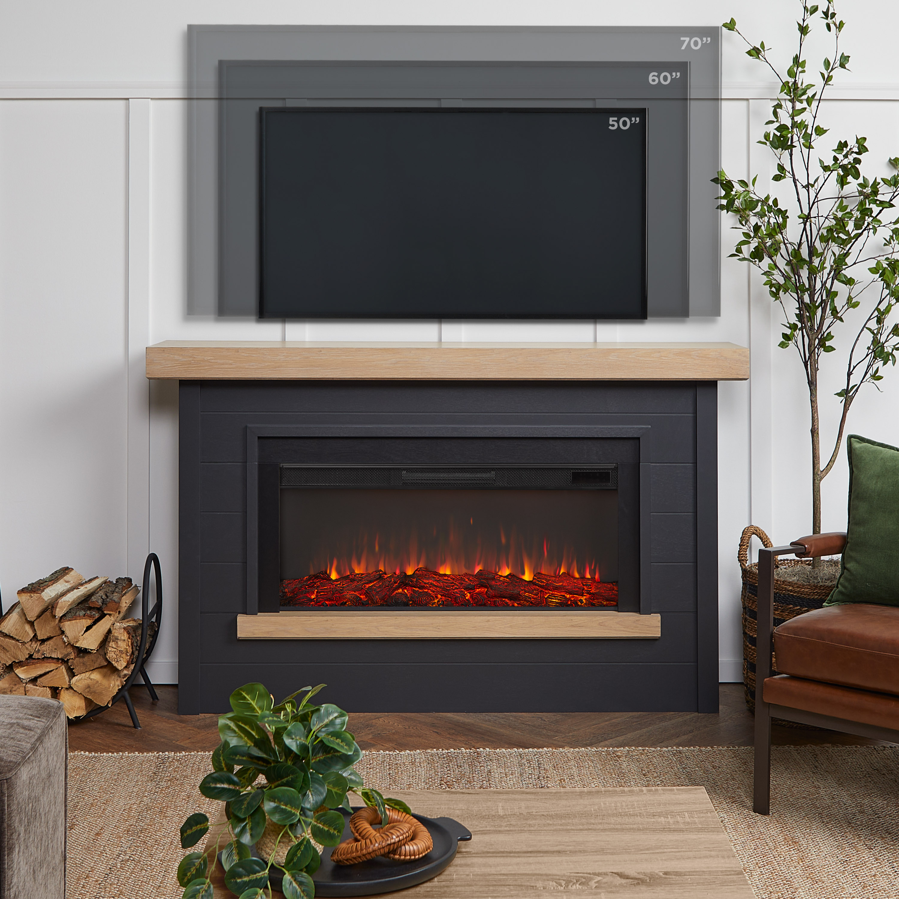 Real Flame 4220E-CHRC Electric-Fireplaces - View #3