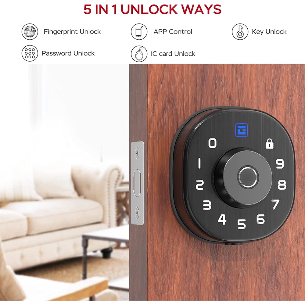 Geek Smart F502BK Electronic-Door-Locks - View #7