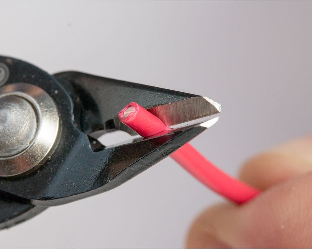 Flush End Cutting Pliers (VG46085) - Pro-Optics LLC