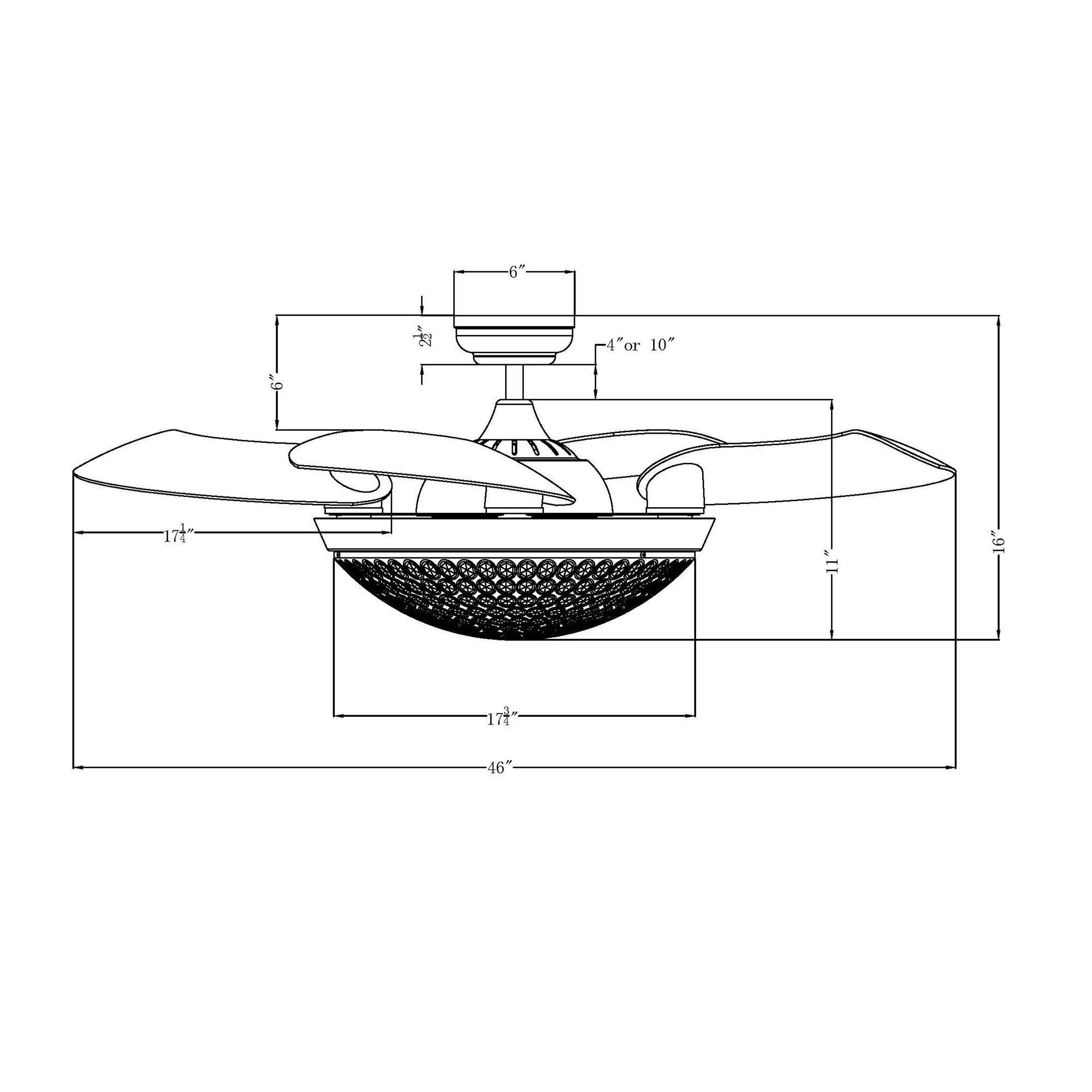 Parrot Uncle F4401DF110V Ceiling-Fans - View #11