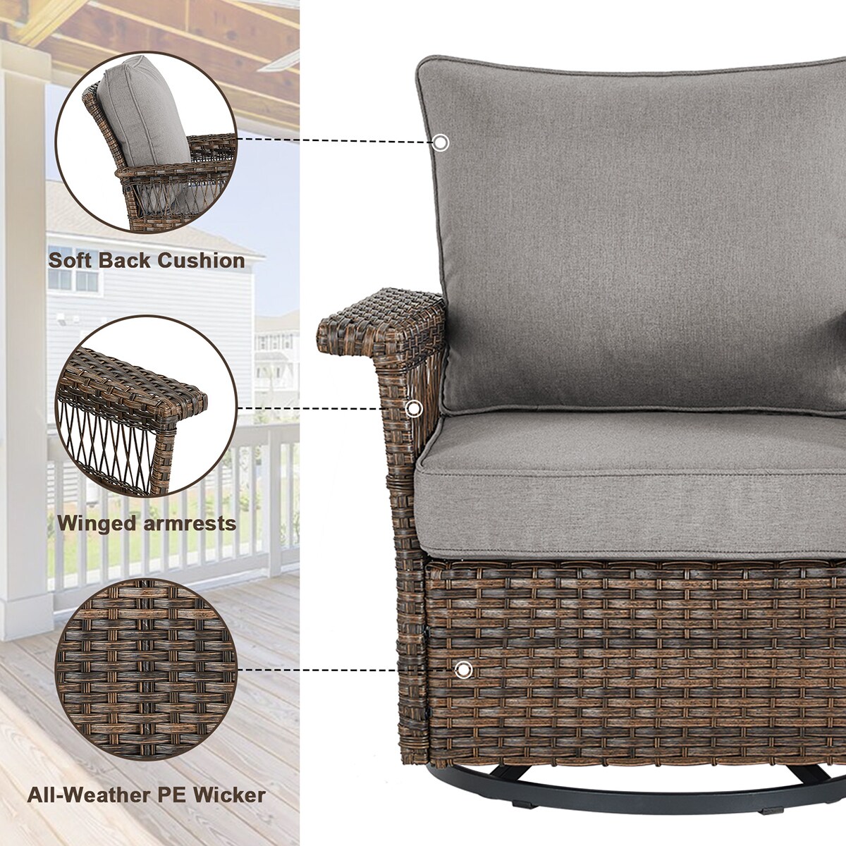 Rilyson FSSLBR20-3X2 Patio-Chairs - View #4