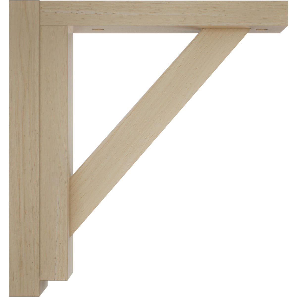 Ekena Millwork BKT02X08X08TRRW Exterior-Brackets-Braces - View #3