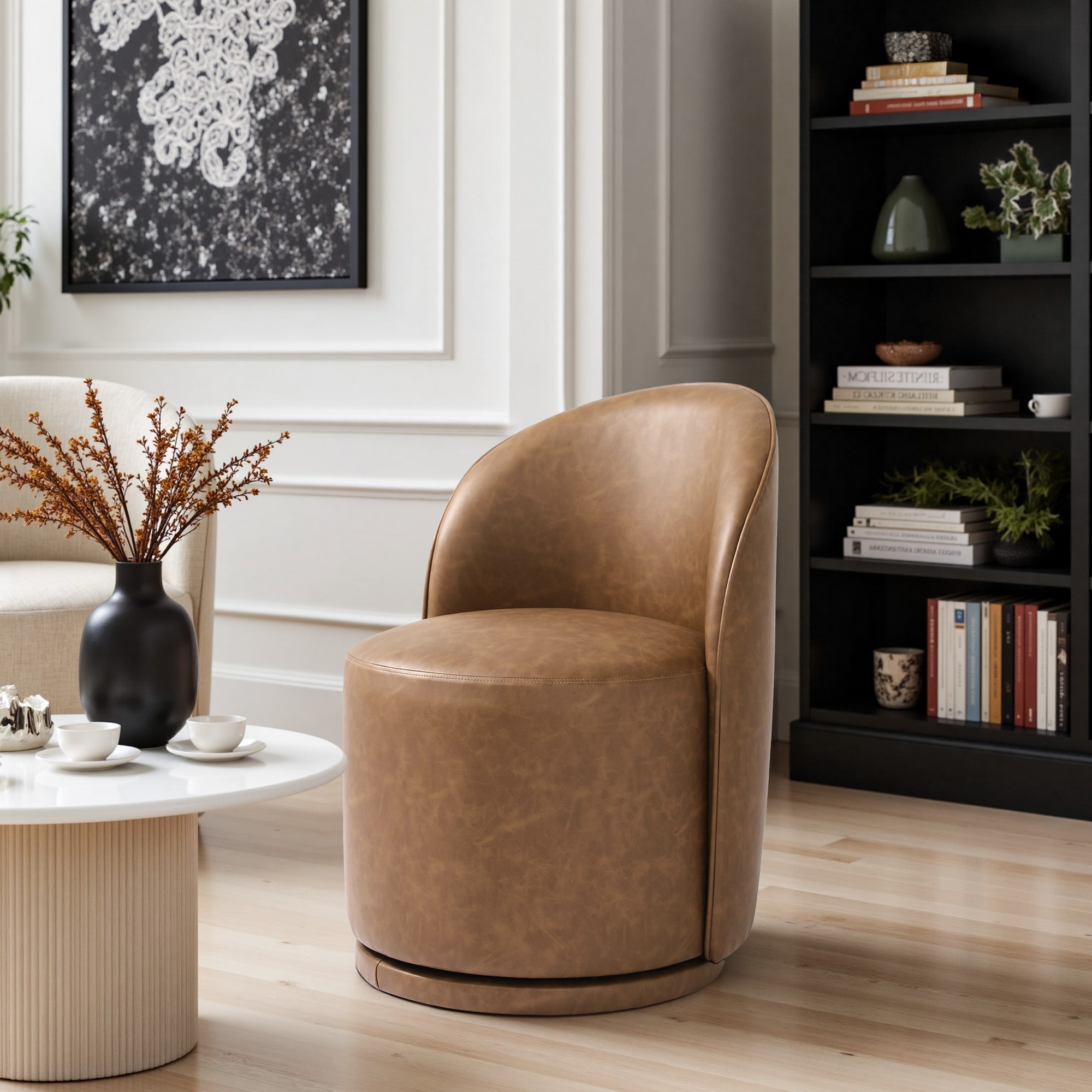 Dreamsidea LS-CH0062-P-BRO Dining-Chairs - View #3