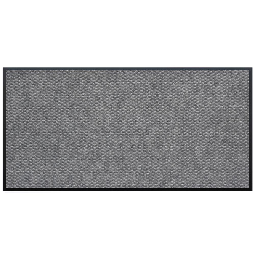Callowaymills 103960306 3-ft x 6-ft Grey Polypropylene/Vinyl Rectangular Indoor or outdoor Door mat