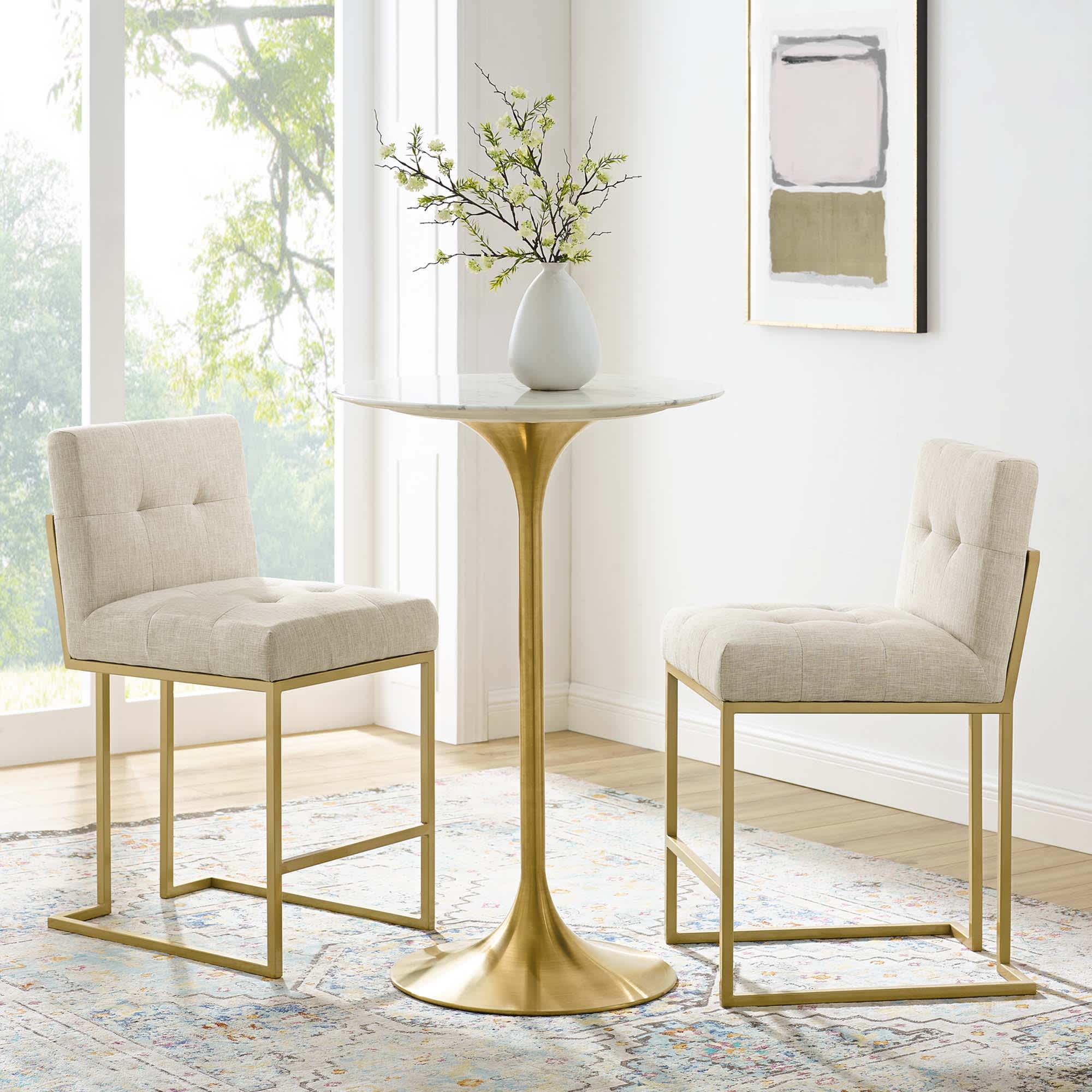 Modway EEI-5571-GLD-BEI stools - View #2