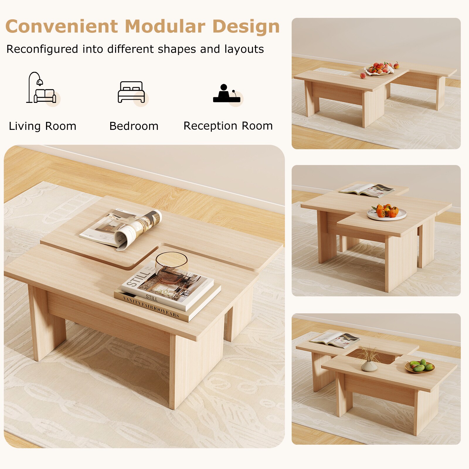 Volenca VOL-PY6Z5T Coffee-Tables - View #4