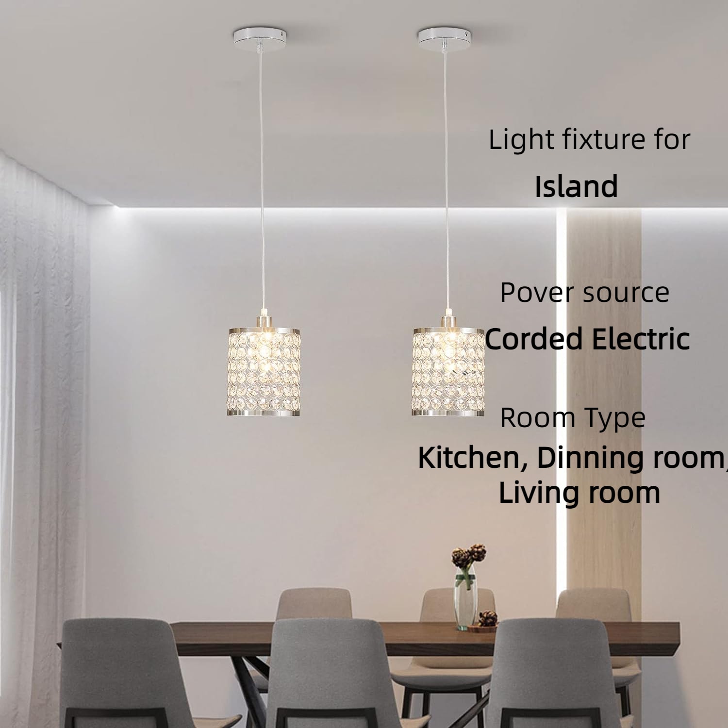 Oukaning HG-HCX-2145 Pendant-Lights - View #9