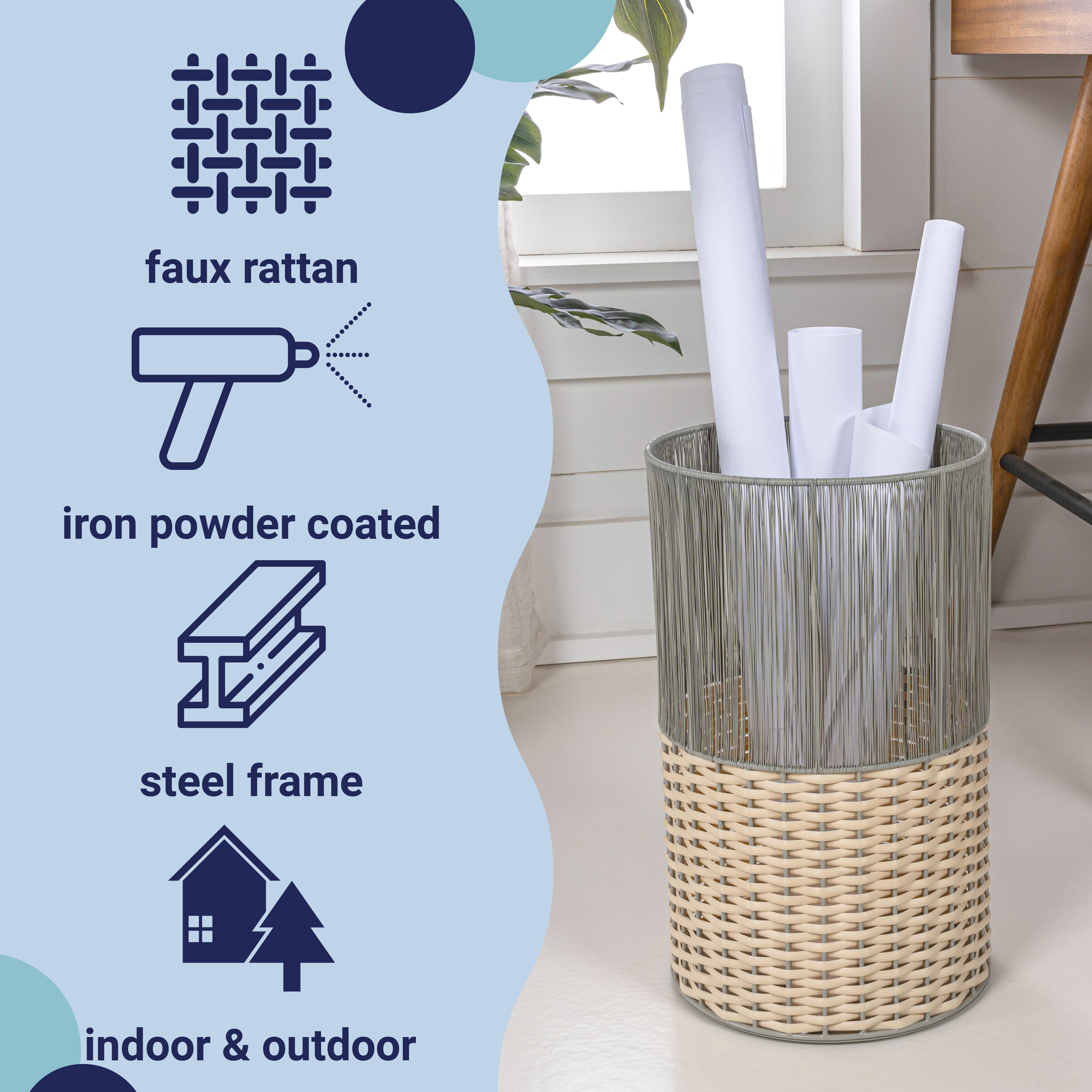 happimess HPM1101B wastebaskets - View #2
