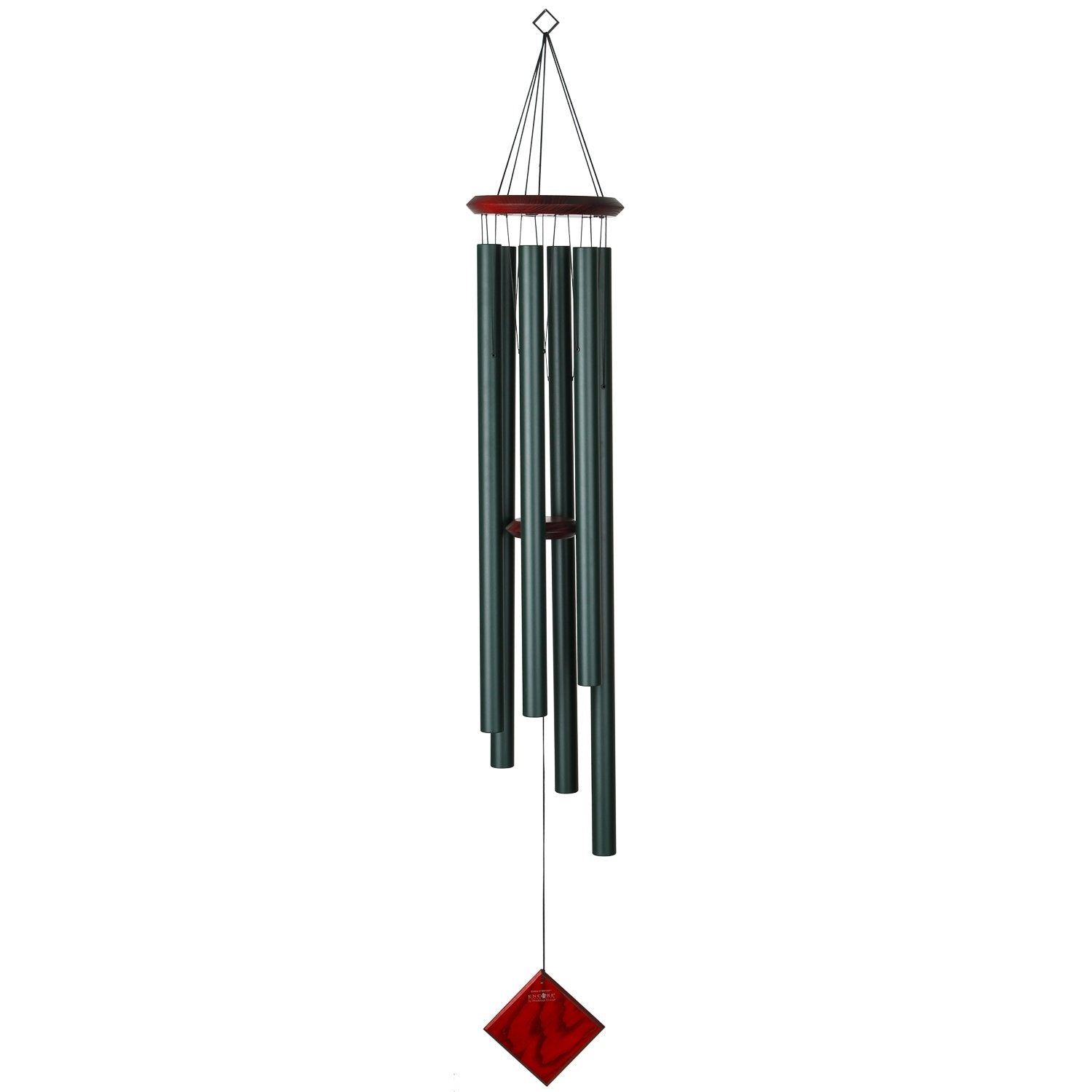 Woodstock Chimes DCE54 54-Inches Evergreen Metal Wind Chime