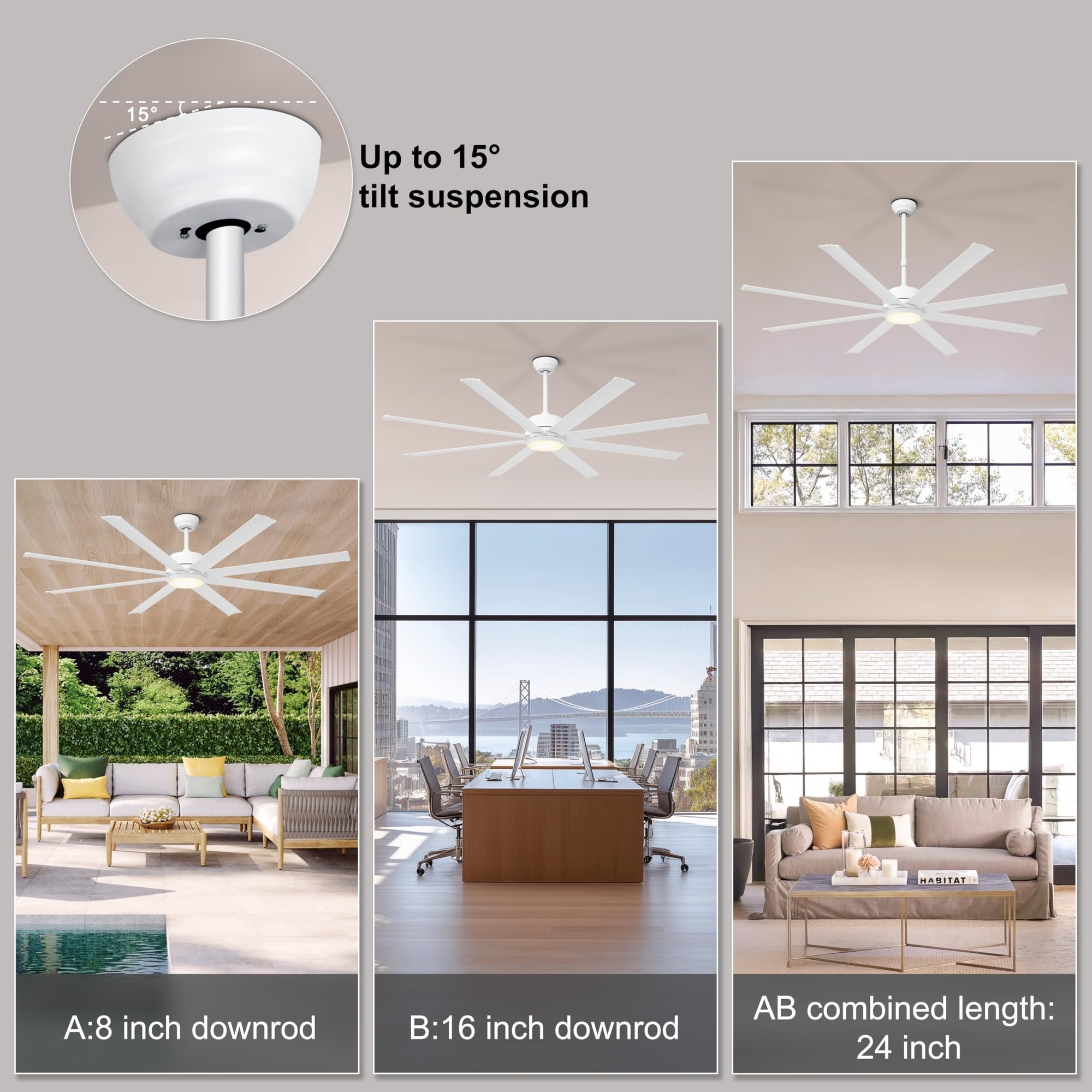 Vrbgify L05VG10004 Ceiling-Fan-Mtg-Hdwr - View #7