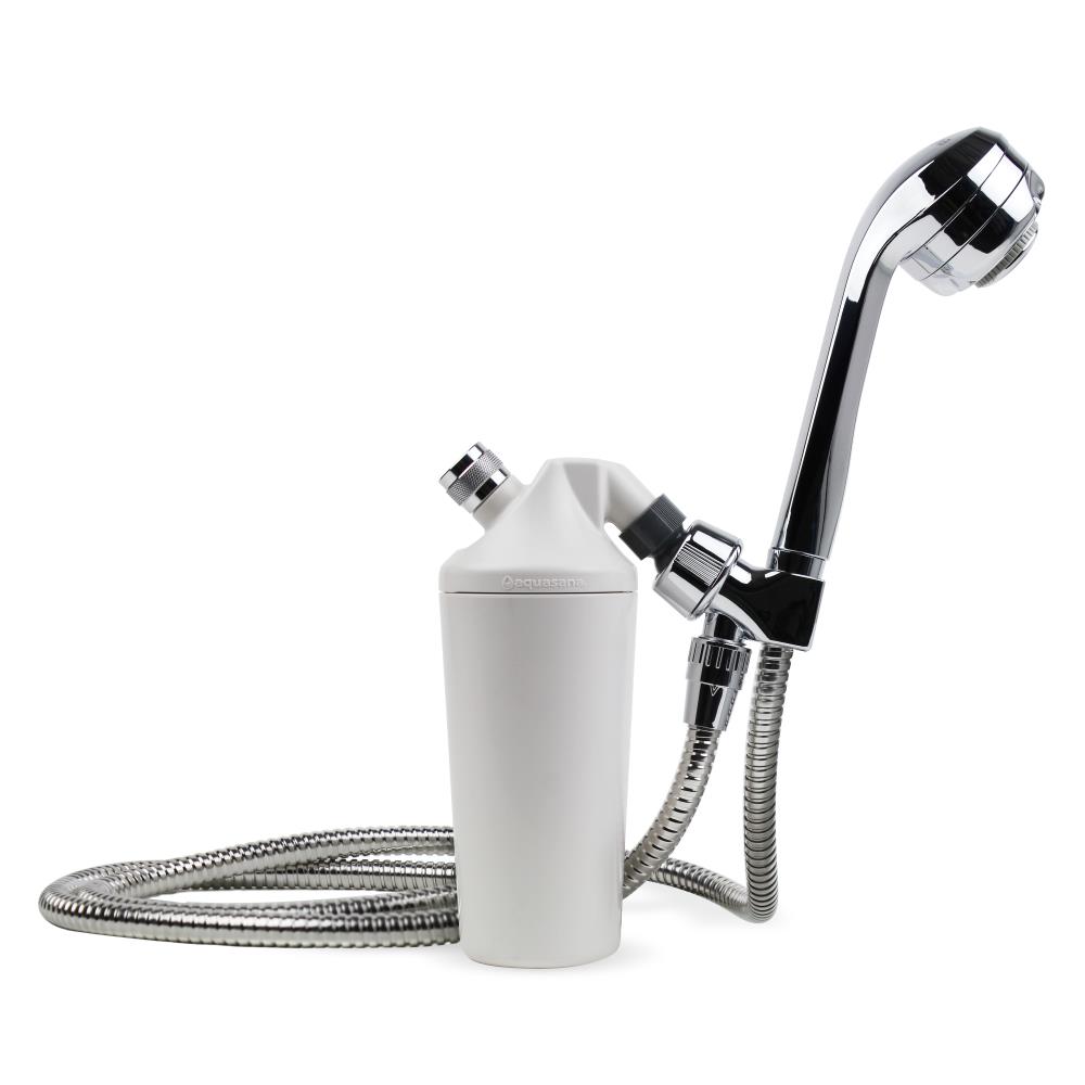 Aquasana AQ-4105CHR Natural Coconut Shell Carbon 2.5-GPM Shower Head Filter (6-Months-Filter Life)