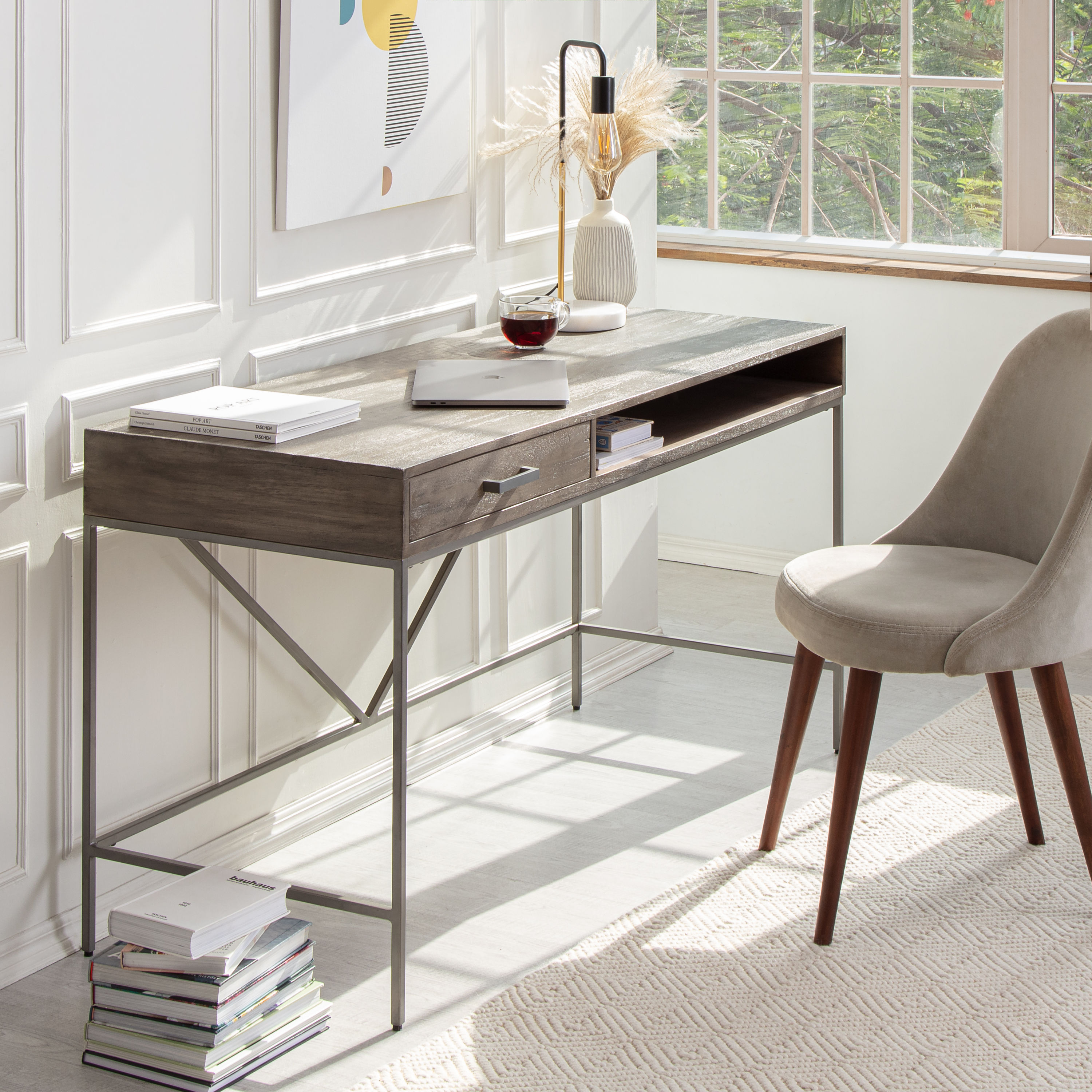 Madeleine Home MH-TB-809GR Console-Sofa-Tables - View #3