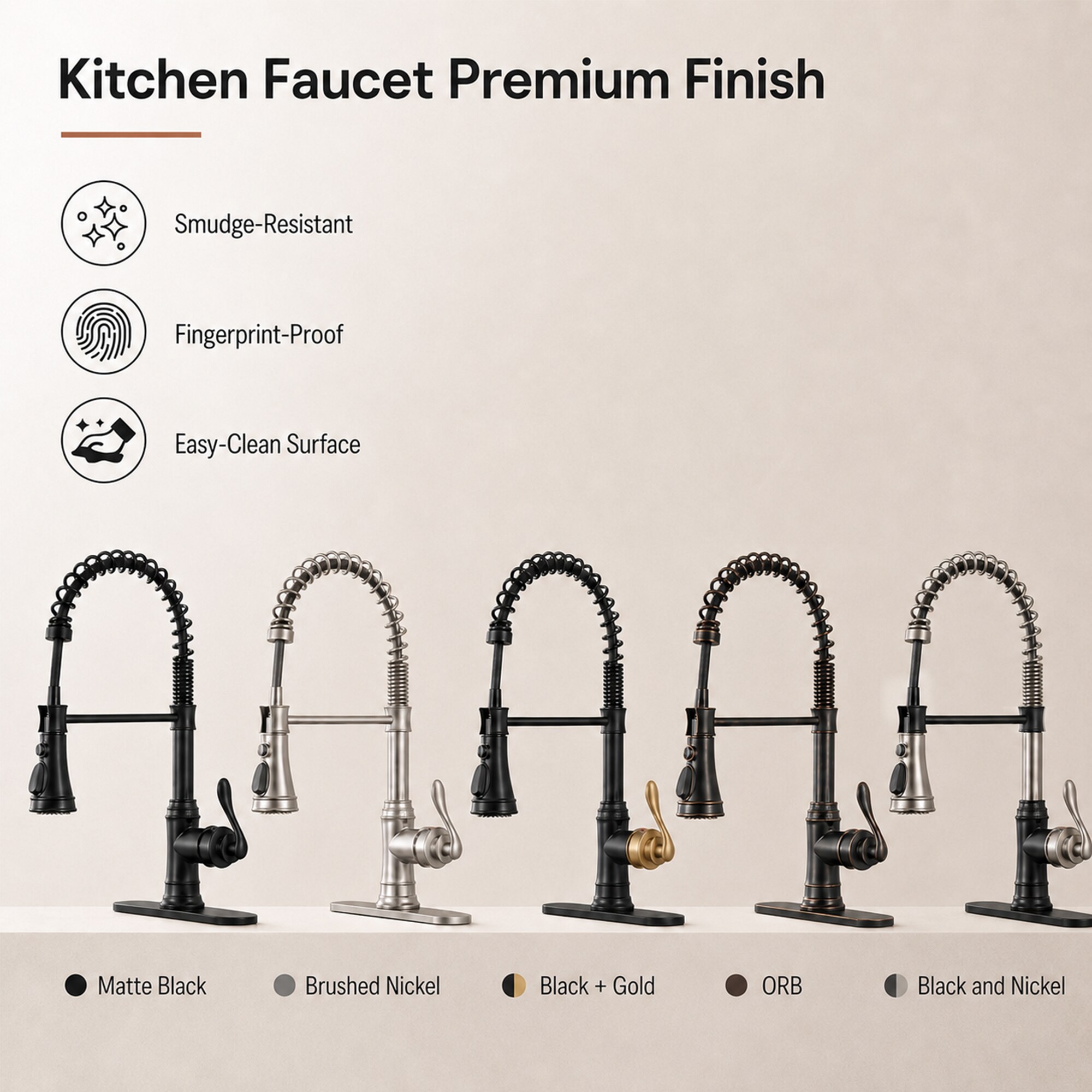 BWE A-94553-BLACK Kitchen-Faucets - View #7