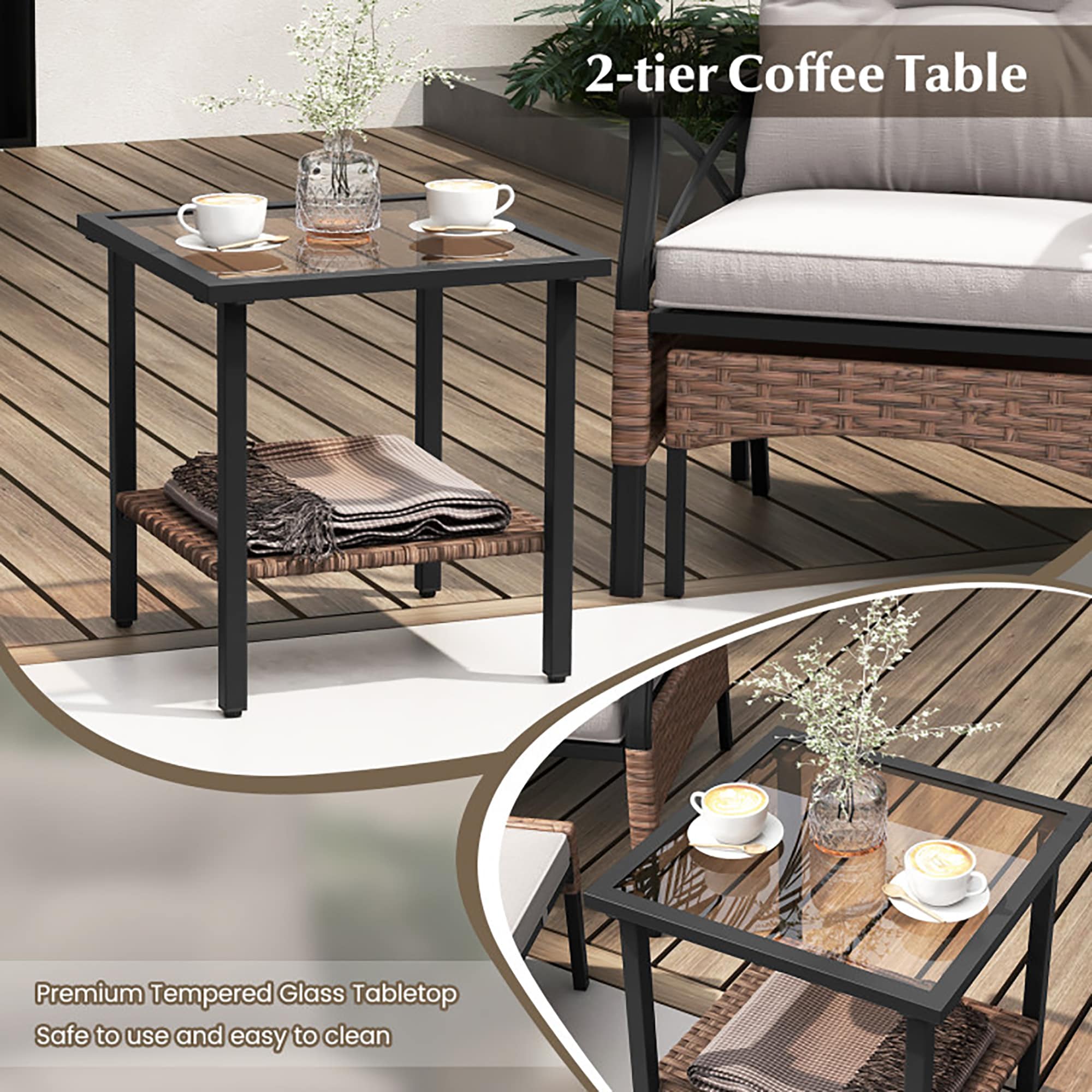 CASAINC CA-LY0007 Patio-Conversation-Sets - View #6