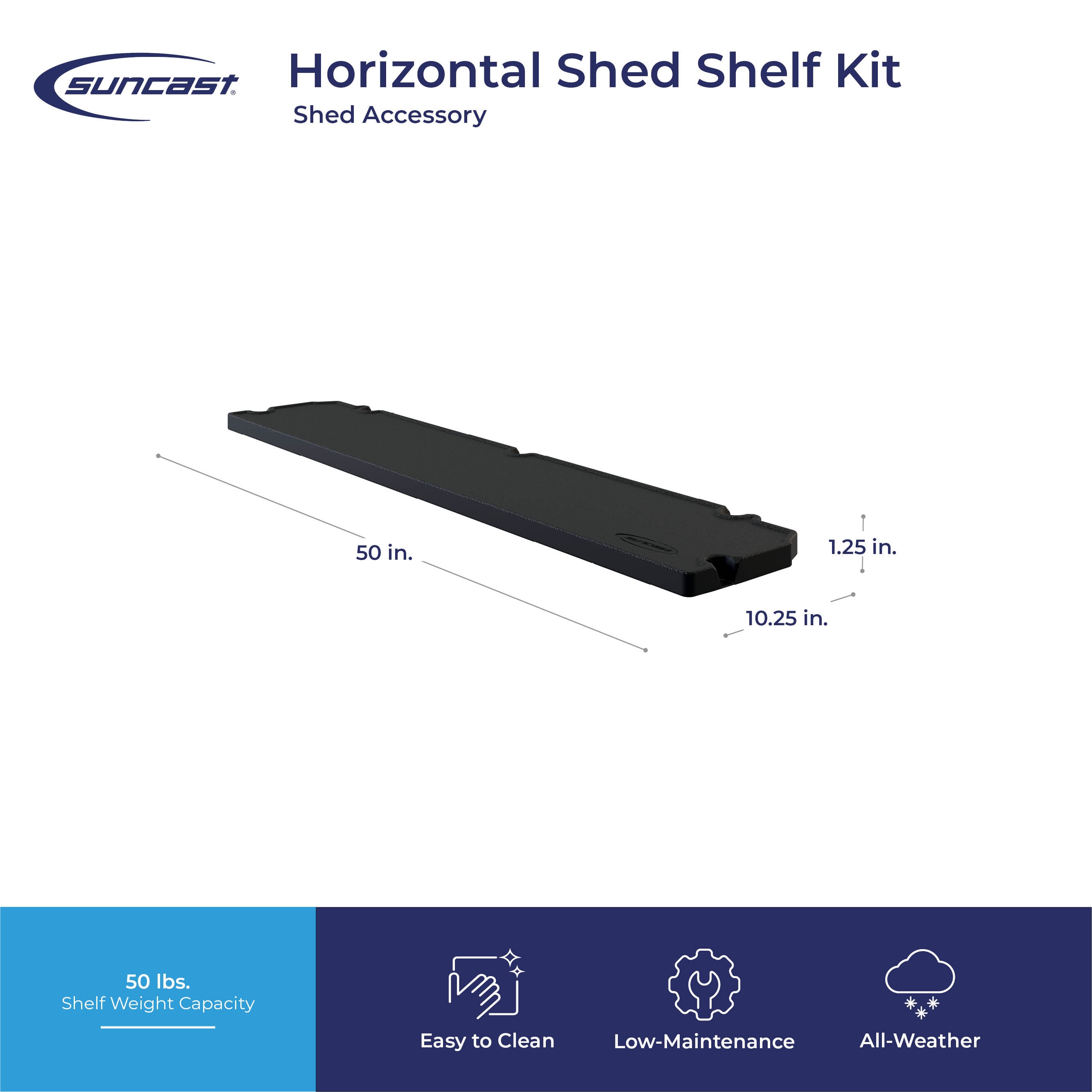 Suncast BMSASHELFH1 Storage-Building-Accessories - View #5