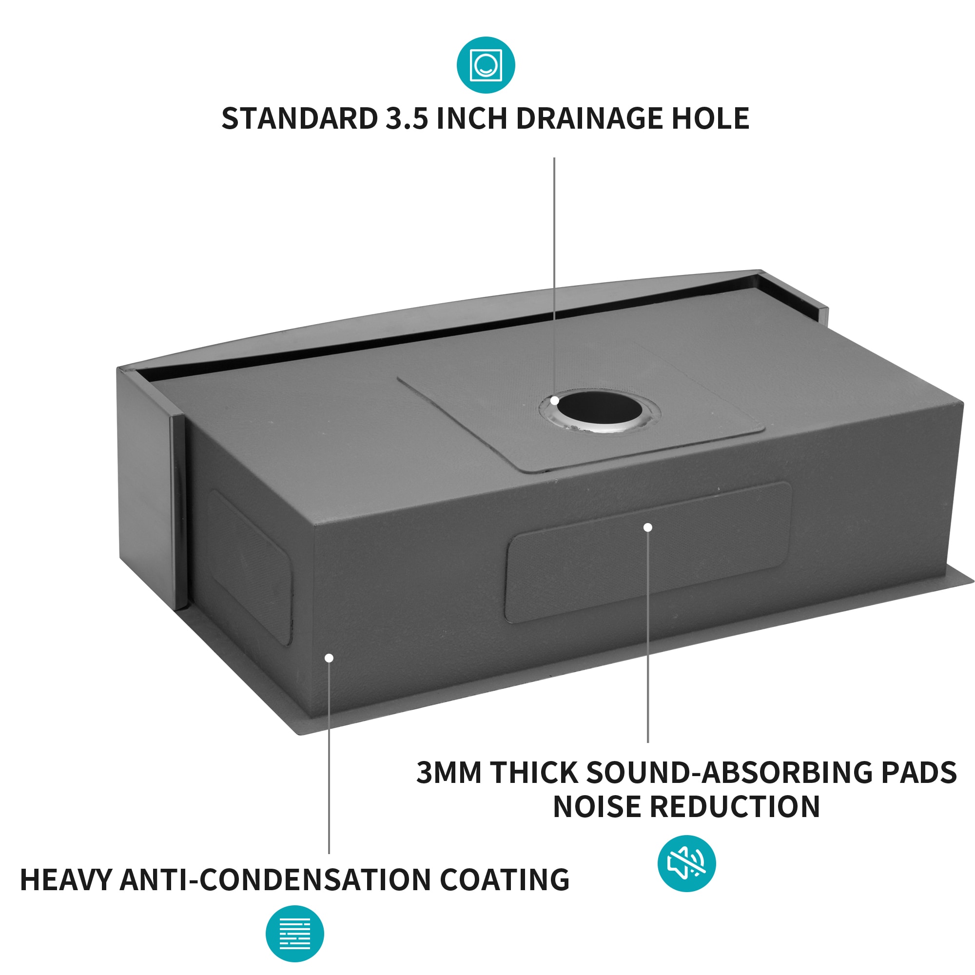 LIVIZA TLY-SS71004 Kitchen-Sinks - View #5