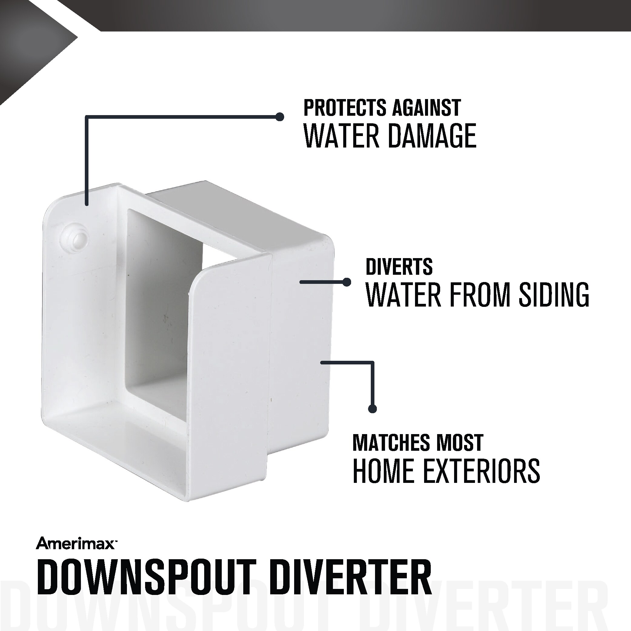 Amerimax T0642 Downspout-Components - View #2