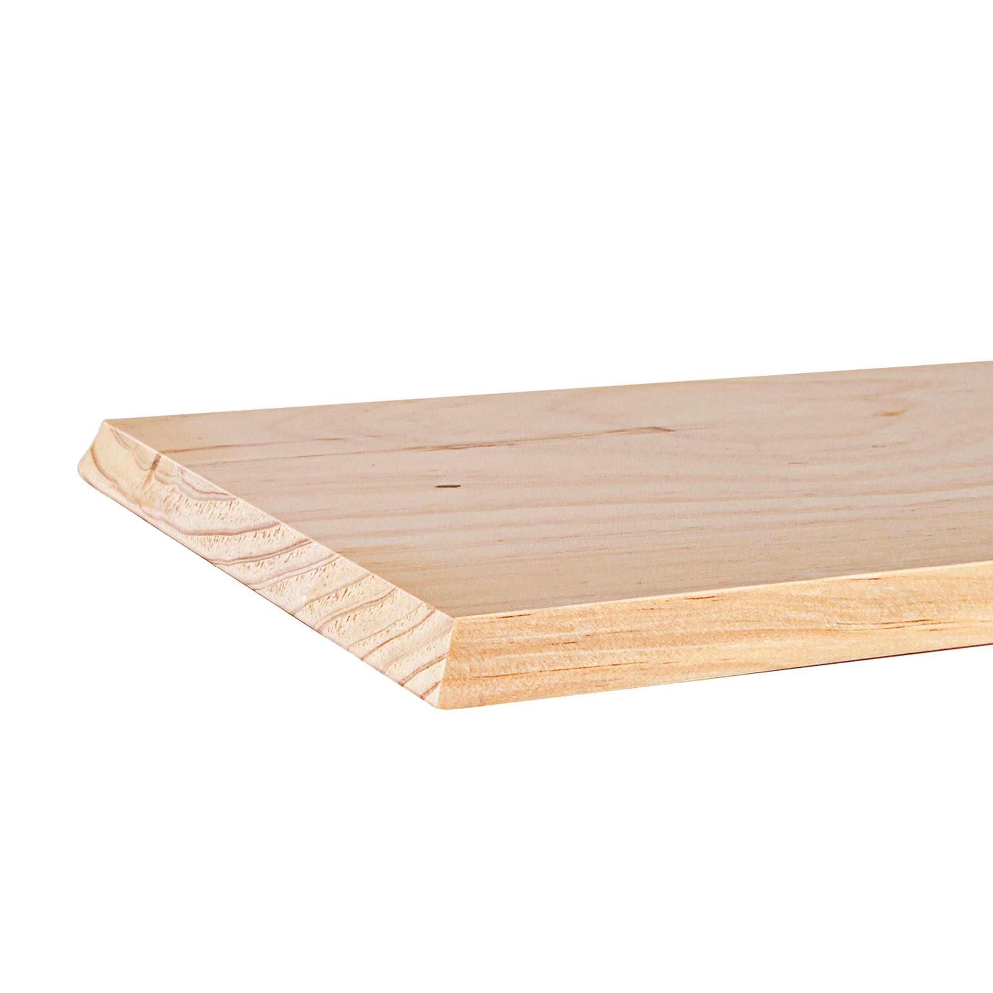 Waddell 1371 36-Inches L x 9-Inches D x 0.75-Inches H Unfinished Pine Wood Rectangular Shelf board