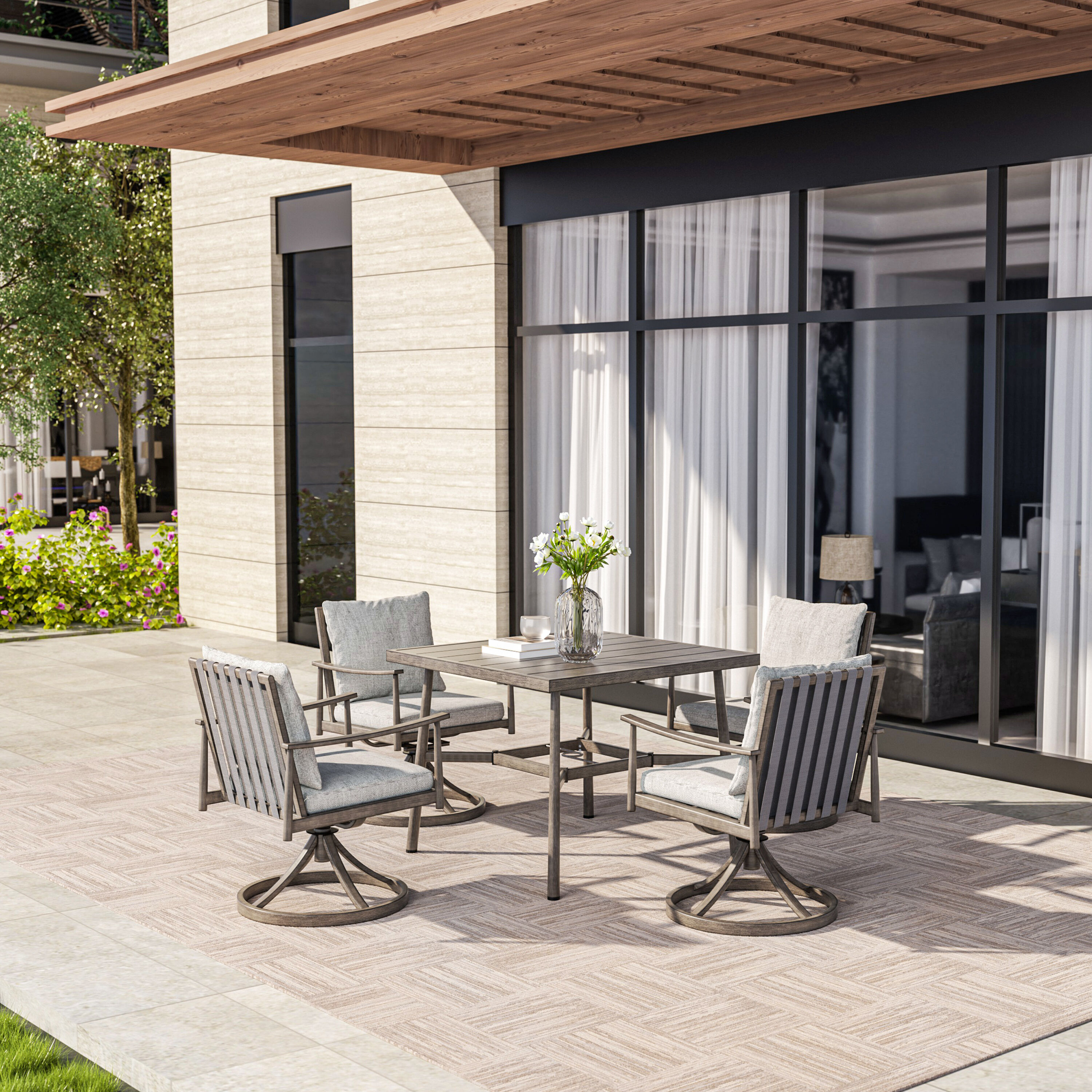  EL-CZ5-GG-B2-WL3 Patio-Dining-Sets - View #6