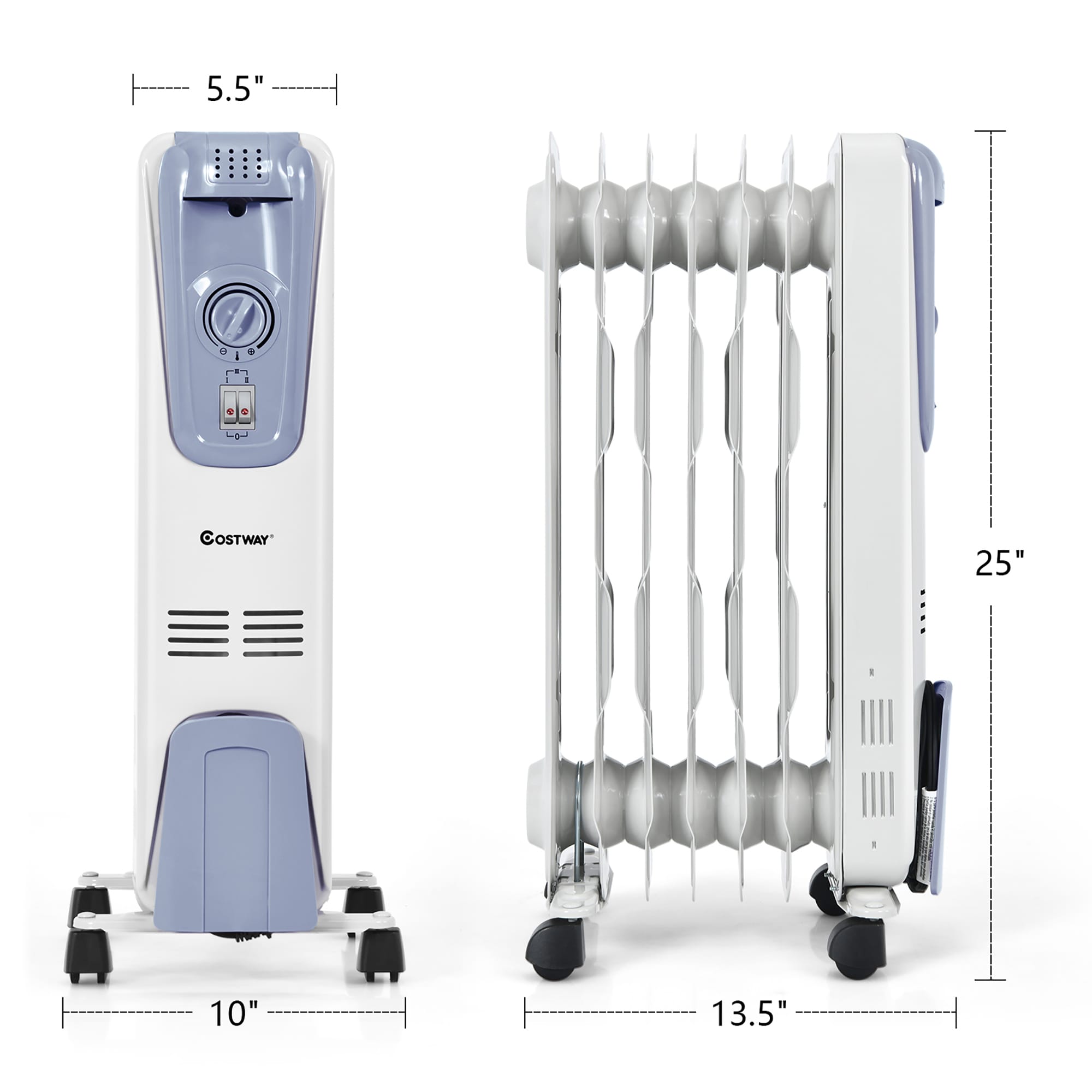 Costway SWL00033 Portable-Electric-Heat - View #8