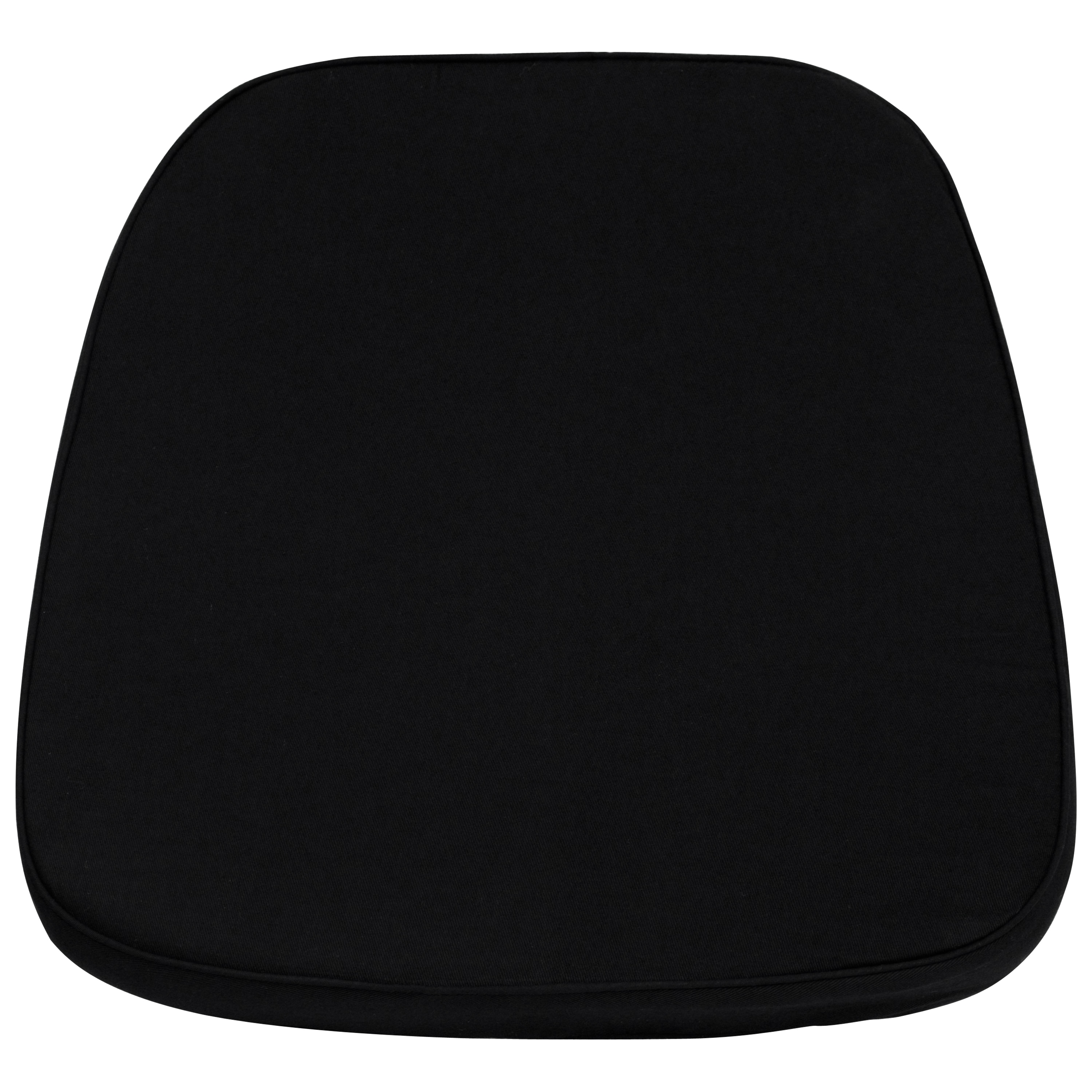 Flash Furniture 889142019053 Lucy 20 Pack Soft Black Fabric Chiavari Chair Cushion