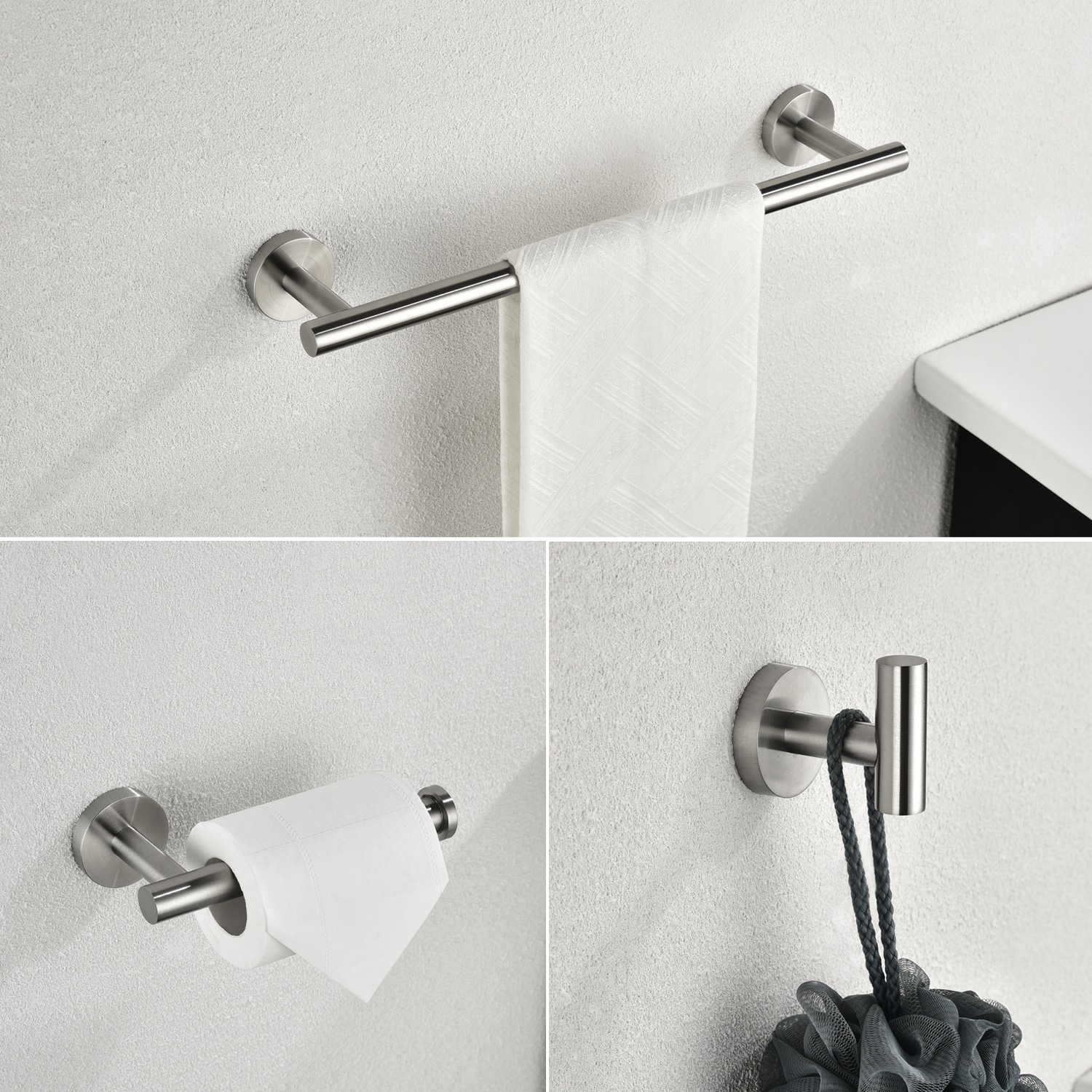 EVERSTEIN Q-875-OTOP Decorative-Bath-Hardware-Kits - View #2