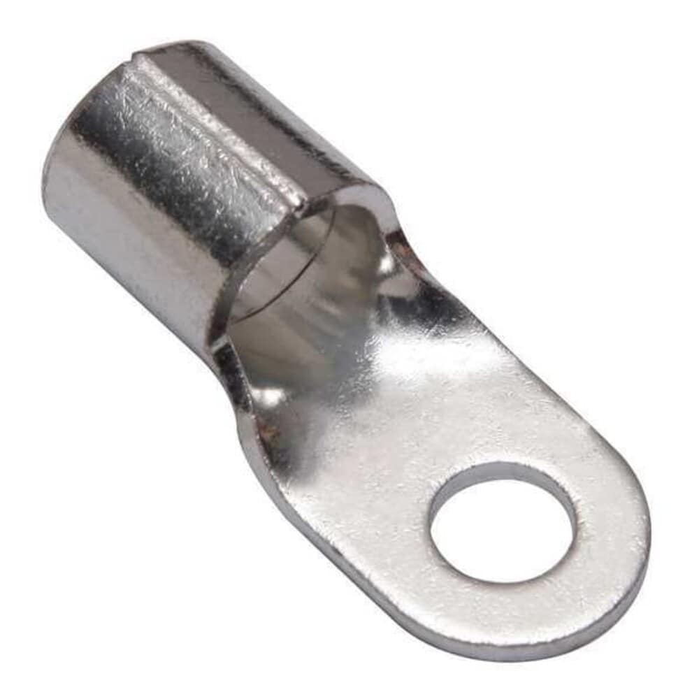 BURNDY One-Hole Compression Lug 1 AWG Max 5/16 in Stud Long Barrel Copper None