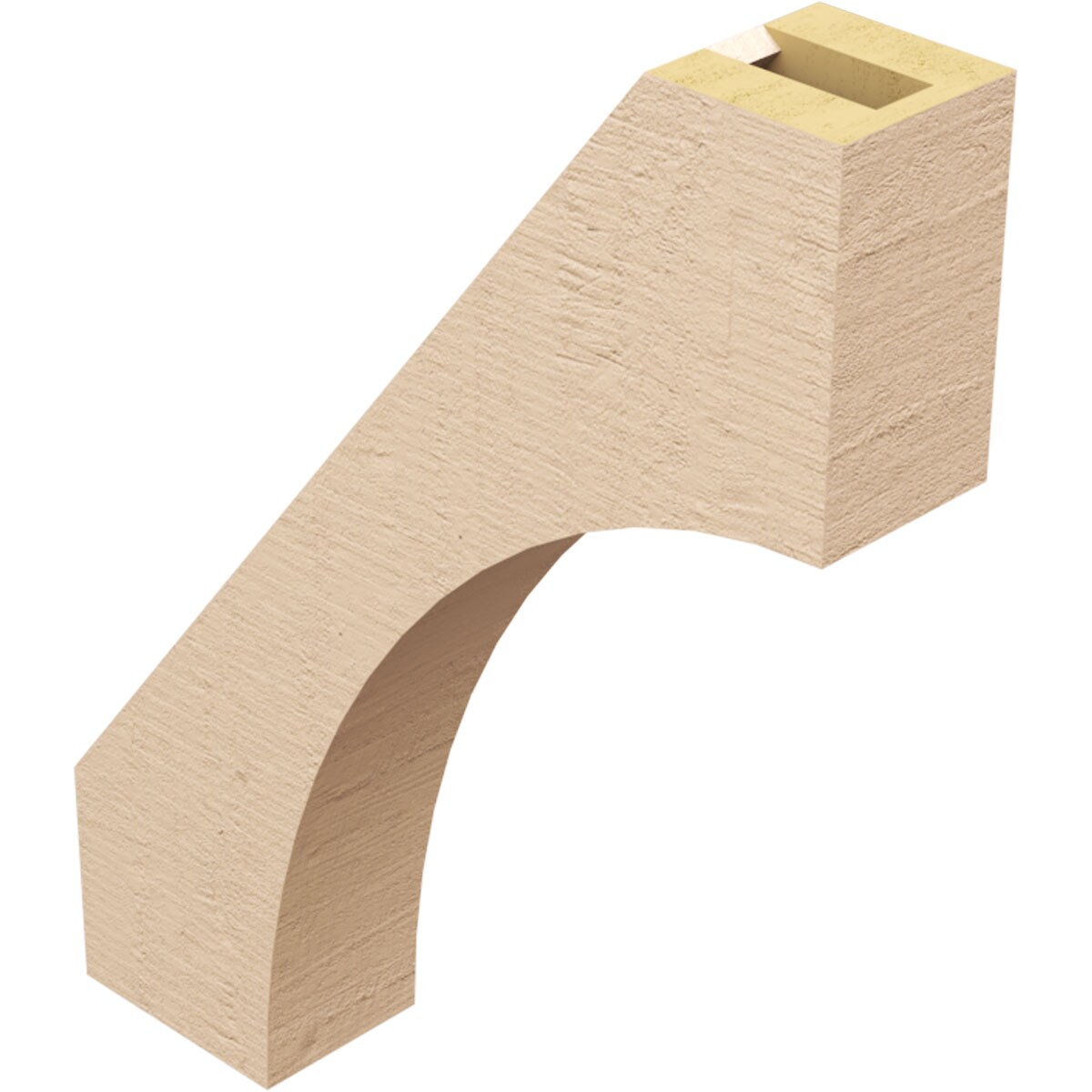 Ekena Millwork BRCUR03X14X18WTLRCPR braces - View #6