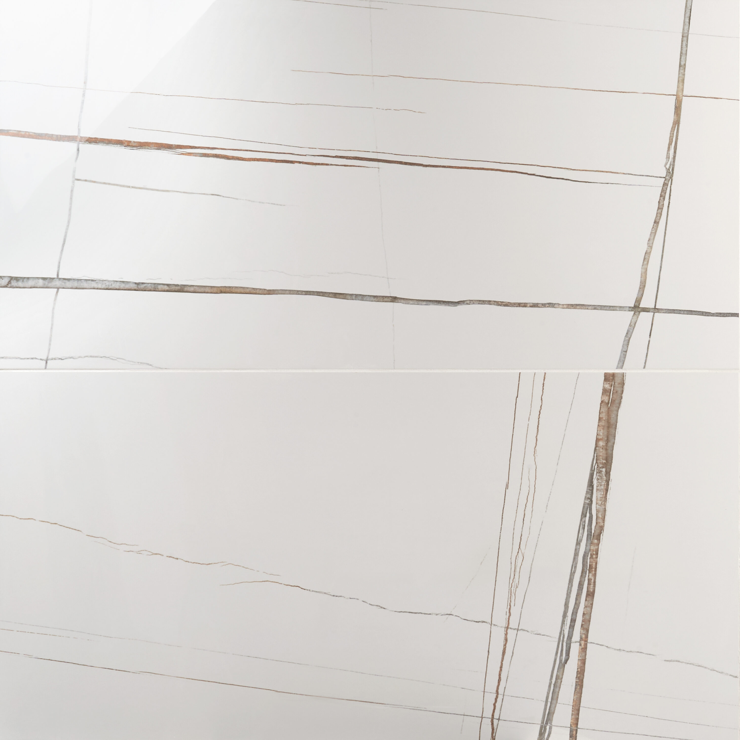 Artmore Tile EXT3RD109067 Memoir Sahara Blanco 24-in x 48-in Polished Porcelain Marble Look Floor and Wall Tile (15.49-sq. ft/ Carton)