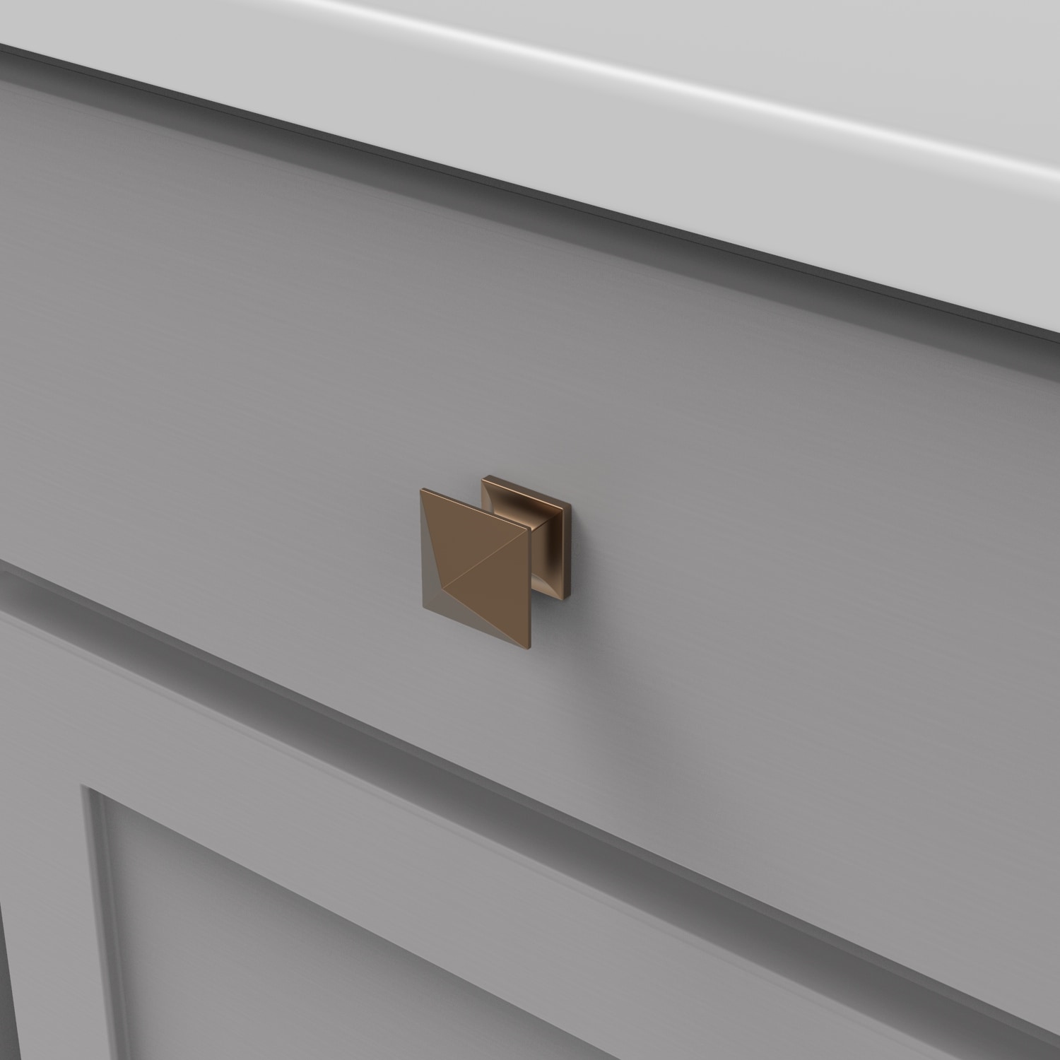 Hickory Hardware P3015-VBZ-10B Cabinet-Knobs - View #3