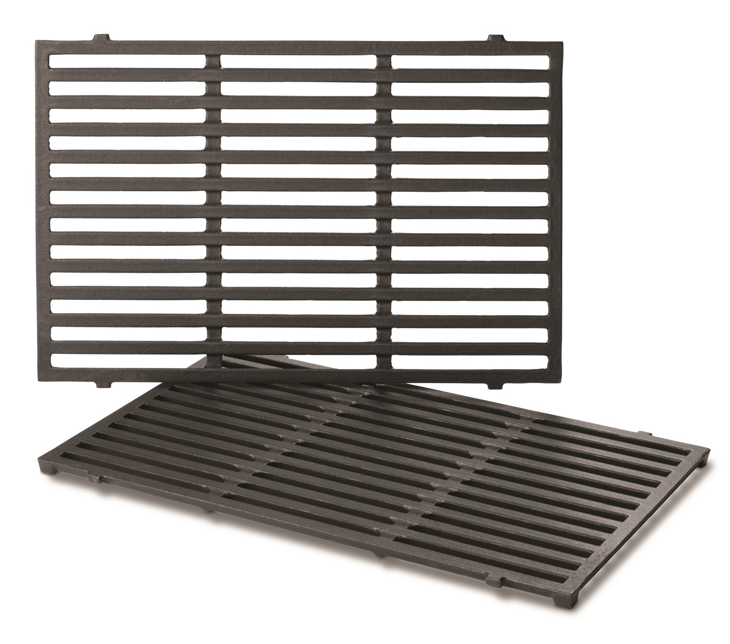 Weber 17.5-in x 11.9-in 2-Pack Rectangle Porcelain-coated Cast Iron Grate in the Grill Cooking Grates & Racks department at