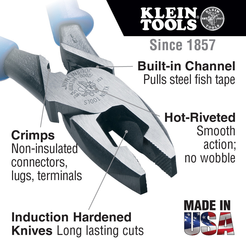 Klein Tools J20009NECRTP sidecutters - View #2