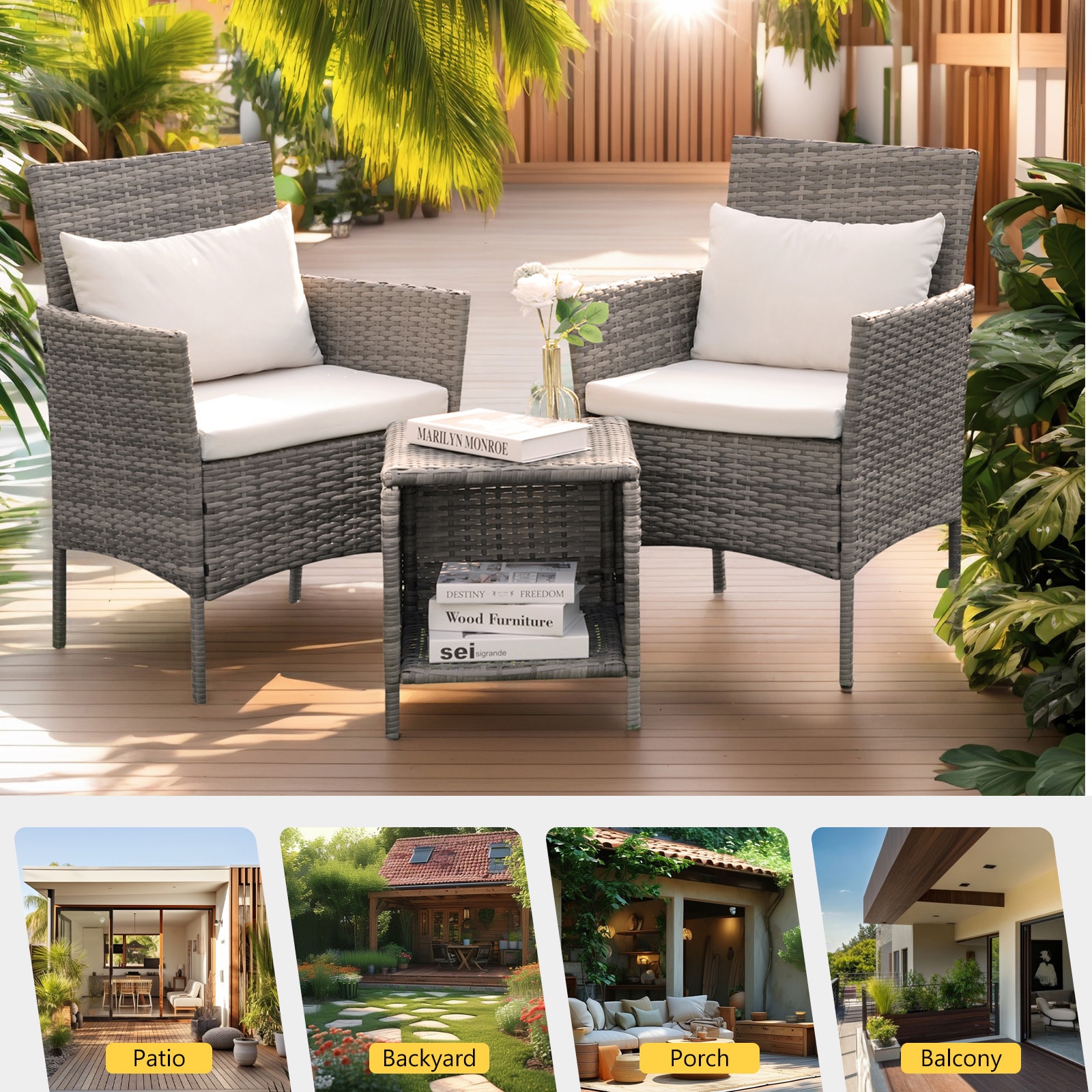 Grearden LS-022BR Patio-Conversation-Sets - View #9