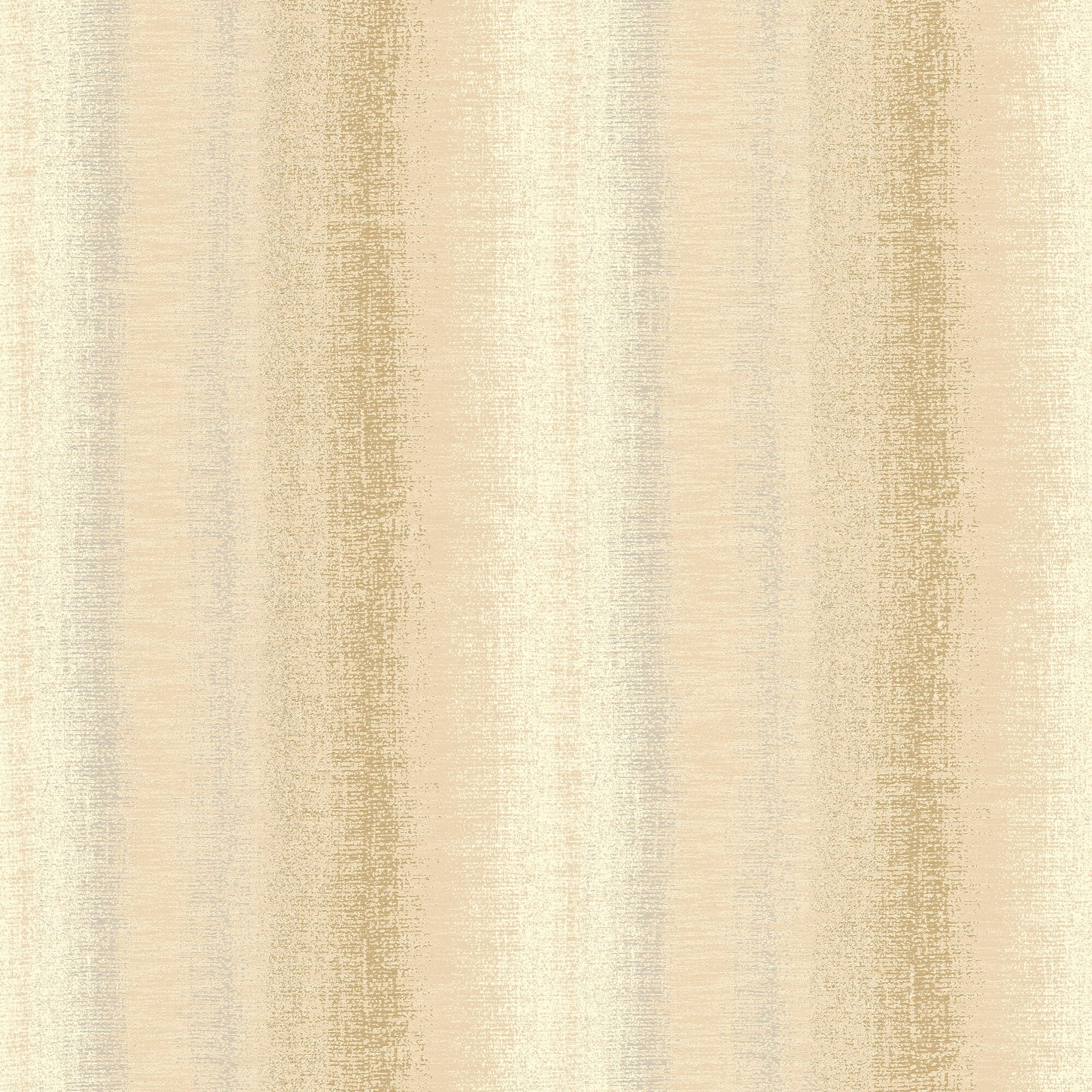 Woven Gradient Stripe Tan Wallpaper